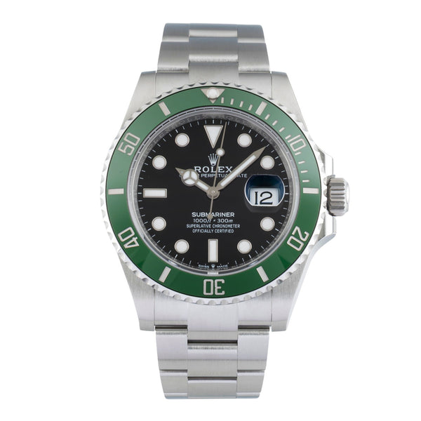 Rolex Submariner steel automatic men's watch 126610LV  [2601998]