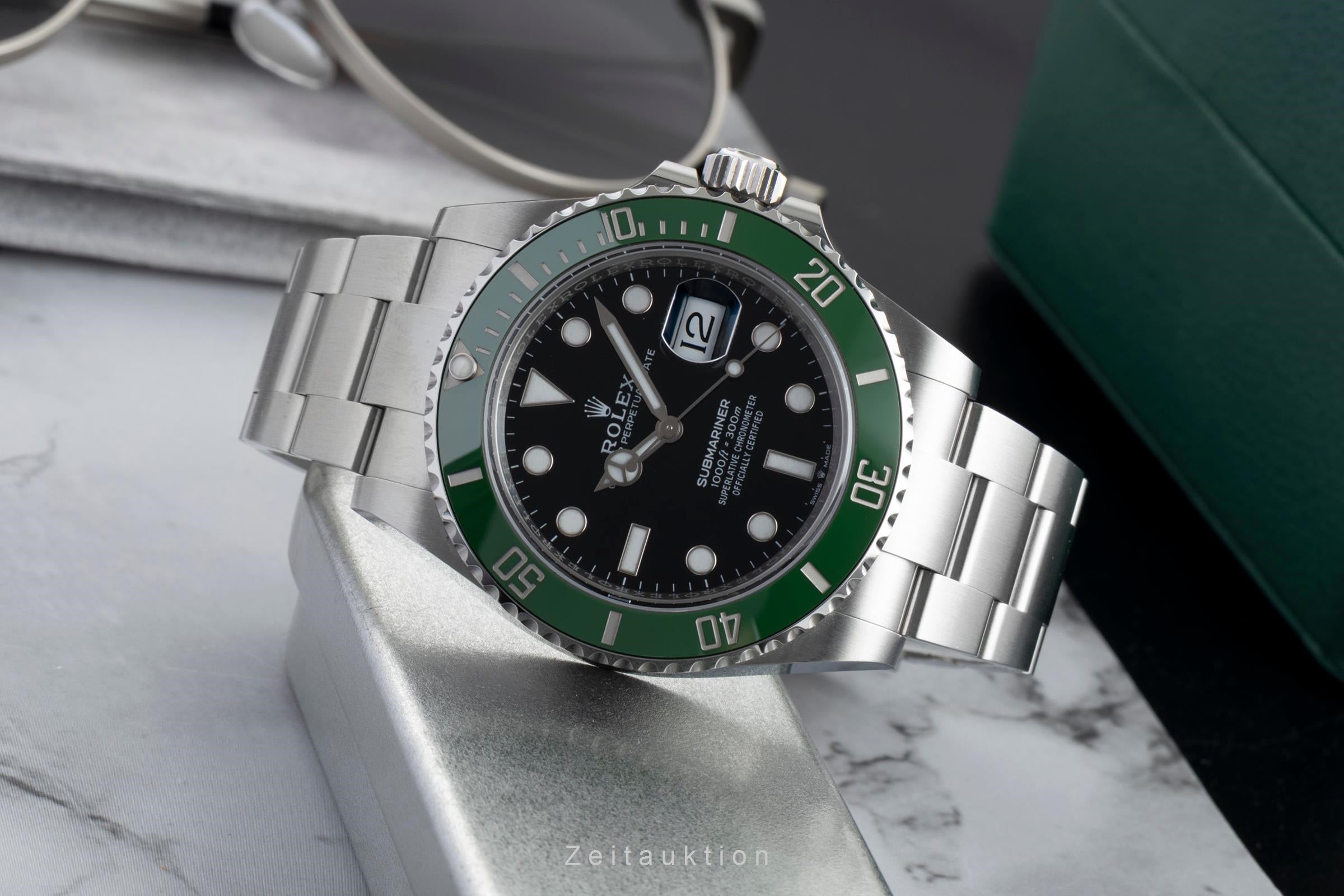 Rolex Submariner steel automatic men's watch 126610LV  [2601998]