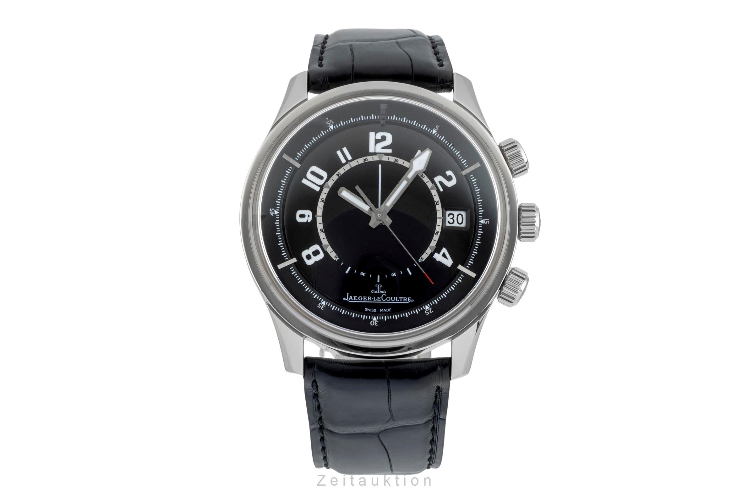 Jaeger LeCoultre Amvox 1 acier automatique montre pour hommes 190.8.97  [2602000]