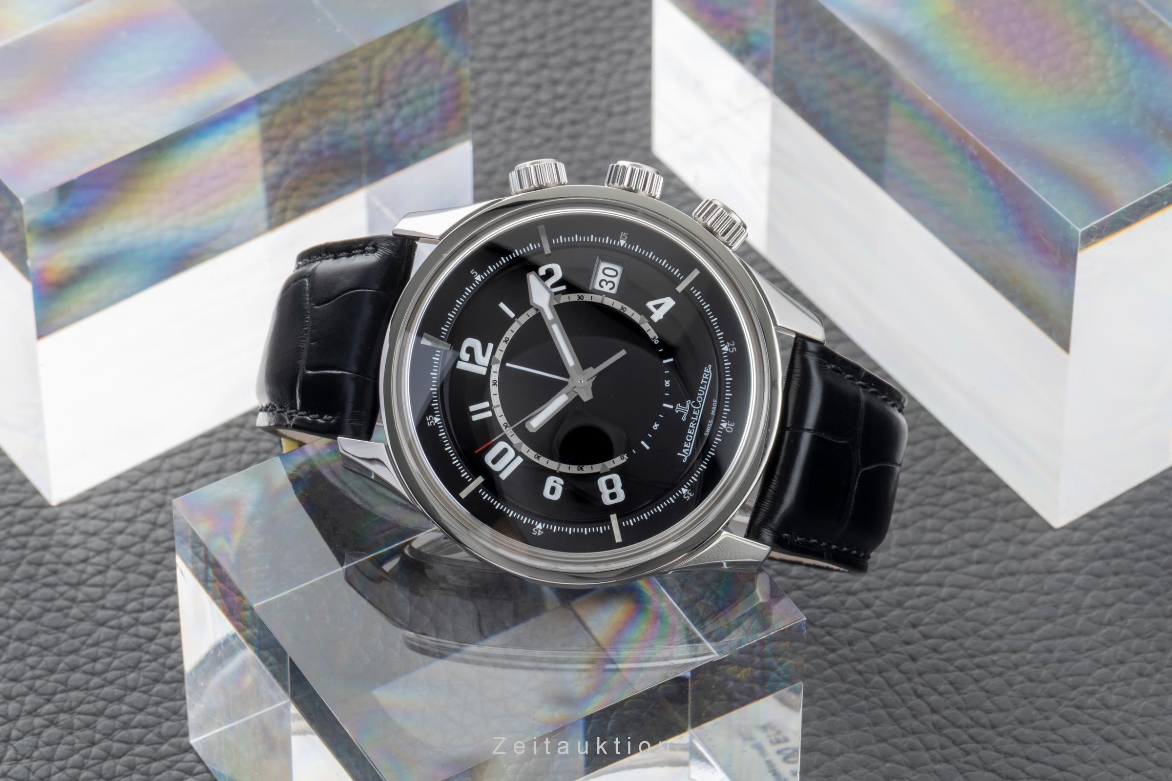 Jaeger LeCoultre Amvox 1 acier automatique montre pour hommes 190.8.97  [2602000]