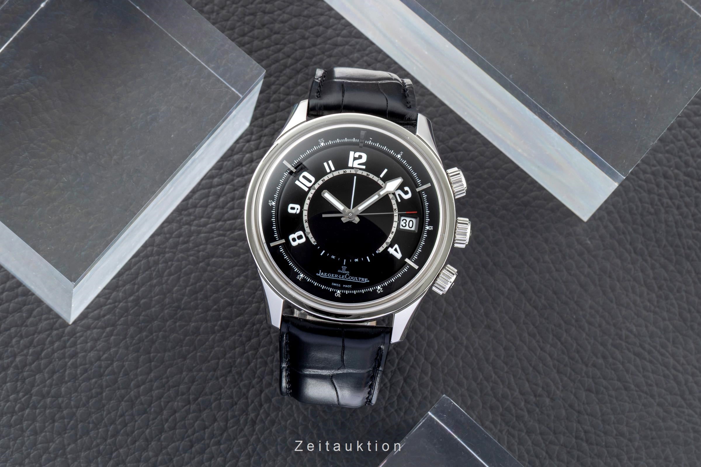Jaeger LeCoultre Amvox 1 acier automatique montre pour hommes 190.8.97  [2602000]