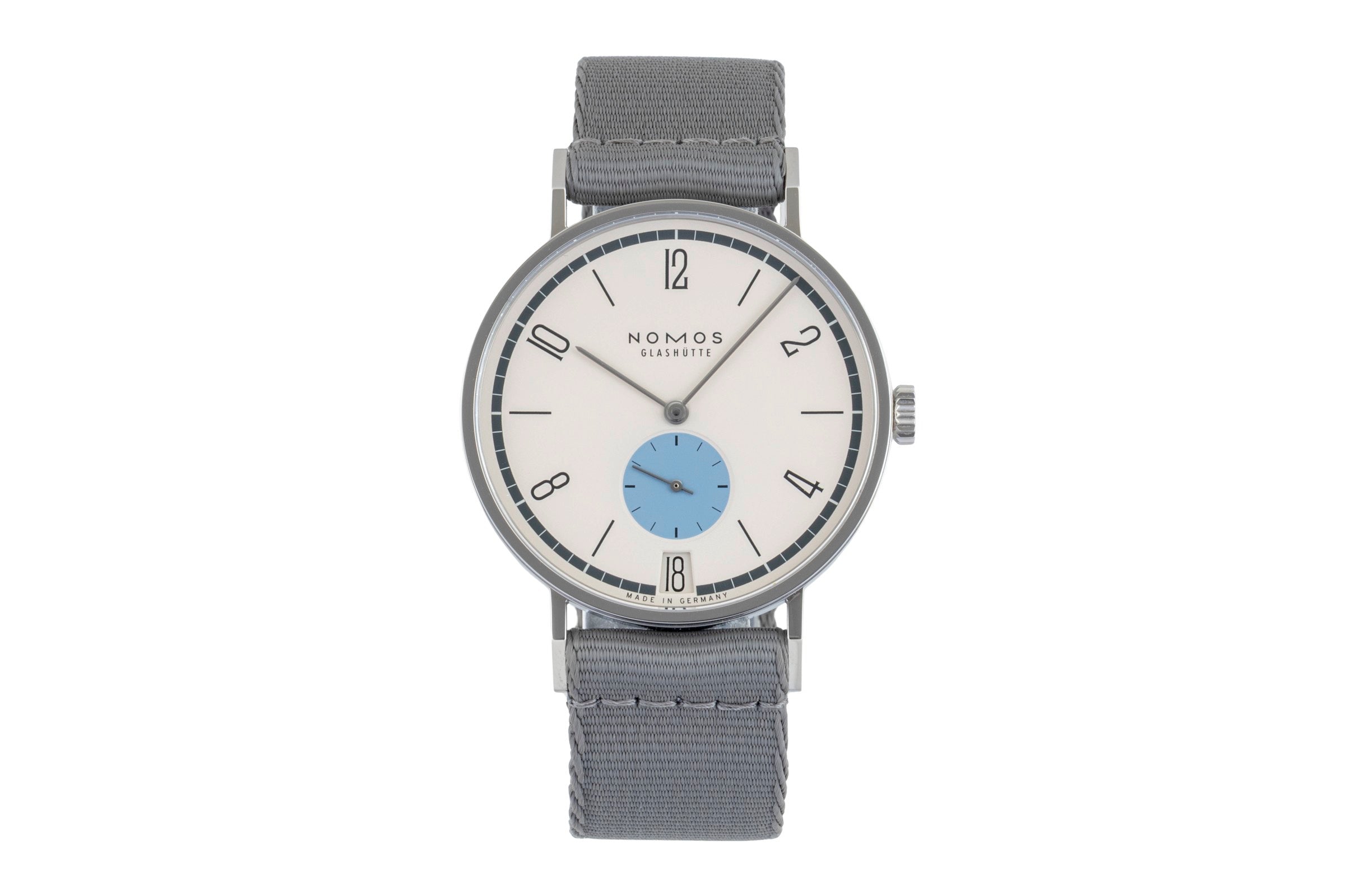 Nomos Tangente acier à remontage manuel montre pour hommes 179.S24 Limited  [2602001]