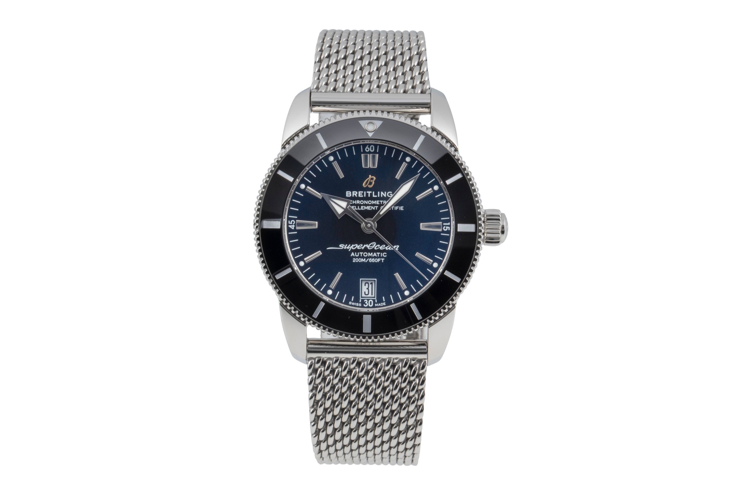 Breitling Superocean Heritage 42 acier automatique montre pour hommes AB2010121B1A1 LP: 5950EUR  [2602002]