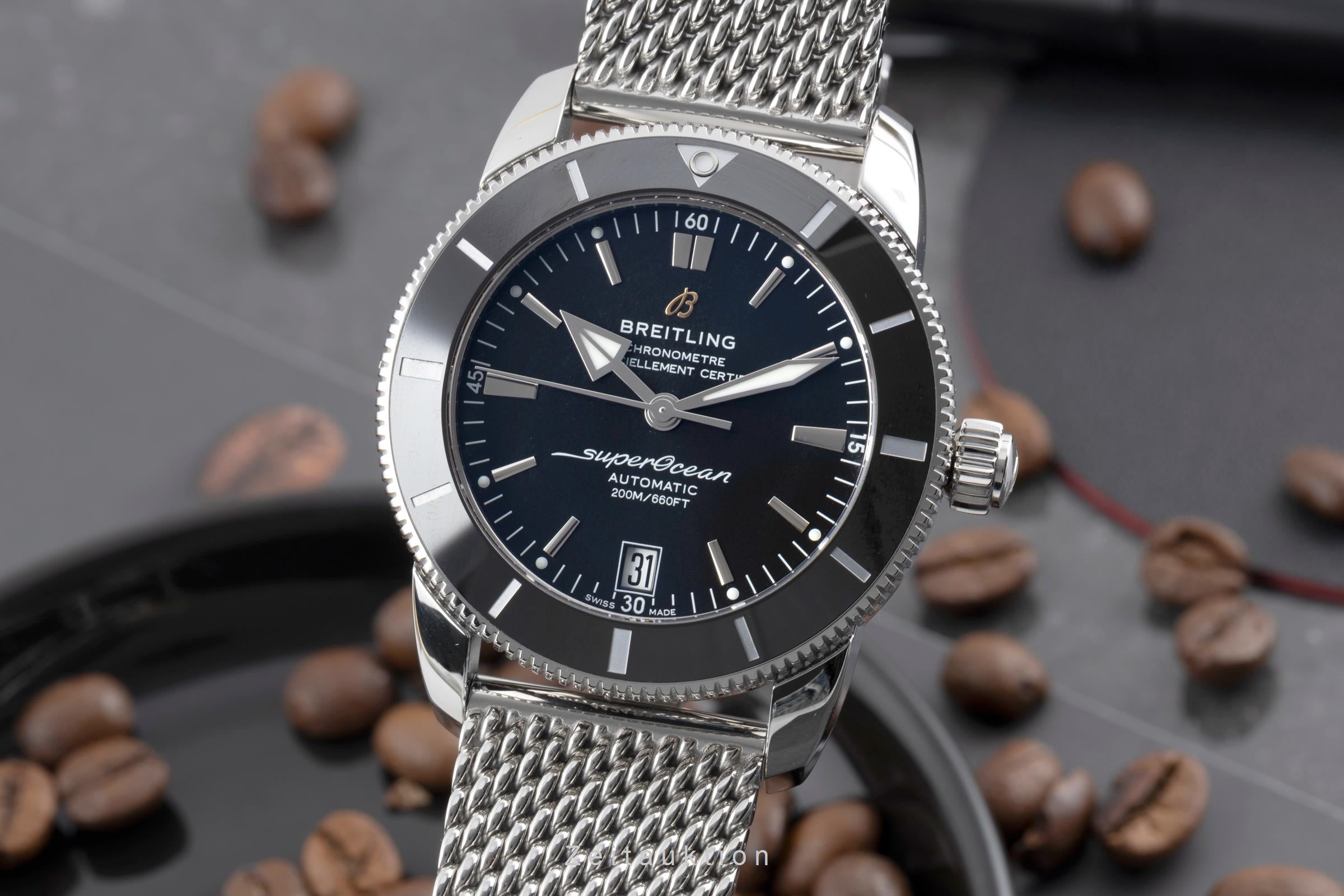 Breitling Superocean Heritage 42 acier automatique montre pour hommes AB2010121B1A1 LP: 5950EUR  [2602002]