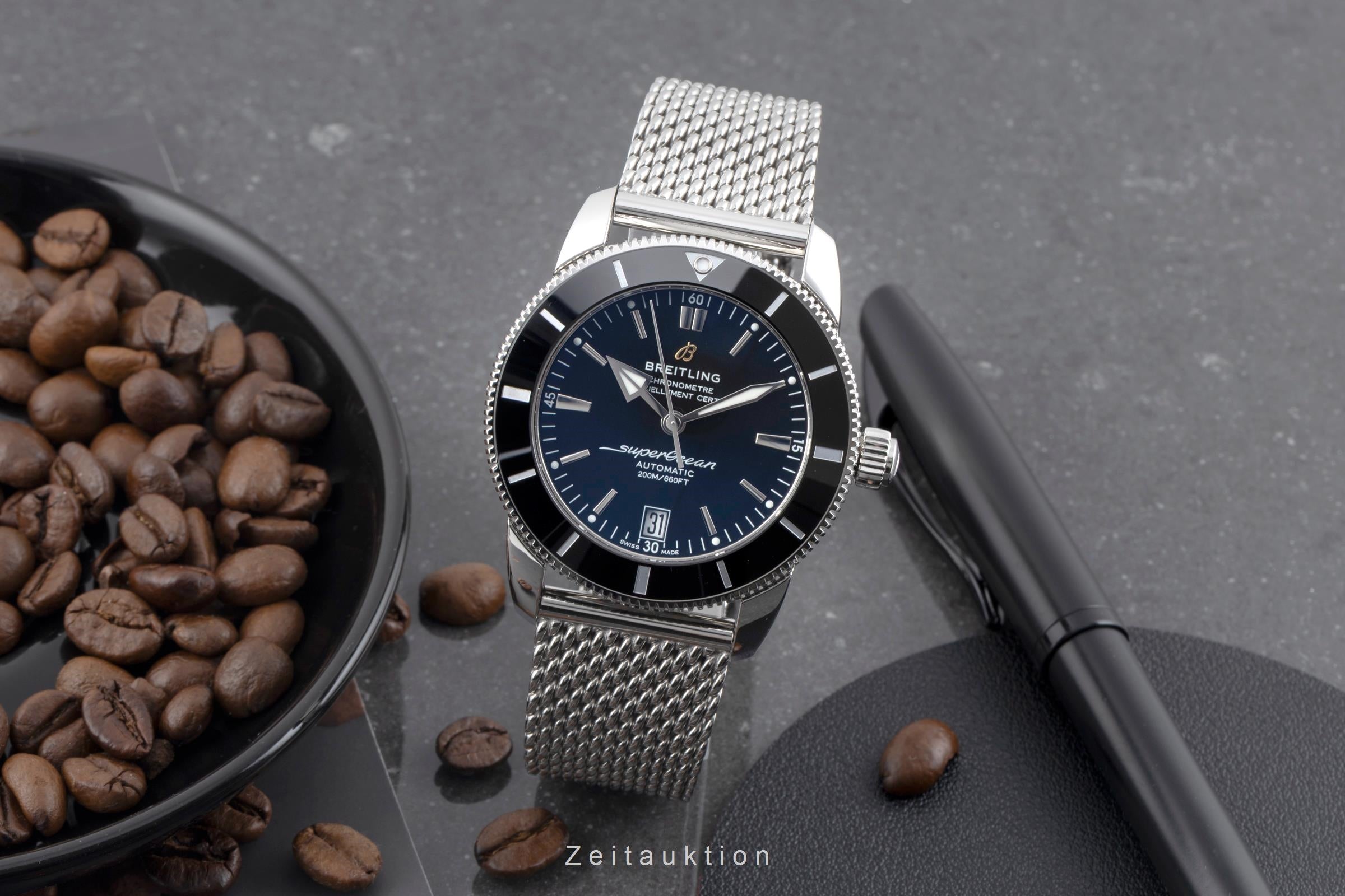 Breitling Superocean Heritage 42 Stahl Automatik Ref. AB2010121B1A1 B&P 2025 [2602002]