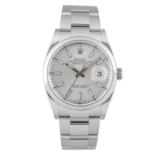 Rolex Datejust 36 Silver Dial Oyster Edelstahl Automatik Ref. 126200  [2602003]
