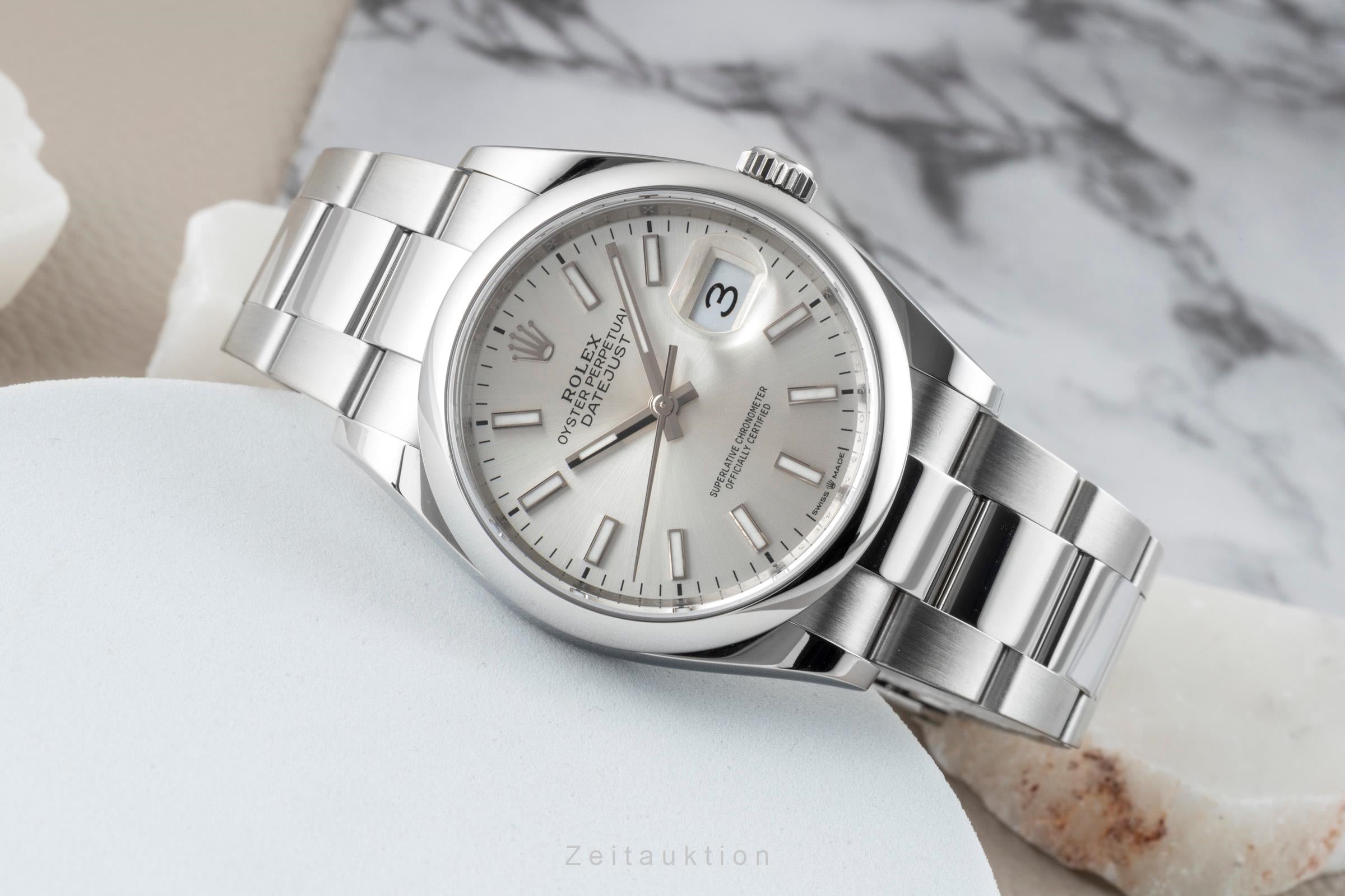 Rolex Datejust 36 Silver Dial Oyster Edelstahl Automatik Ref. 126200  [2602003]