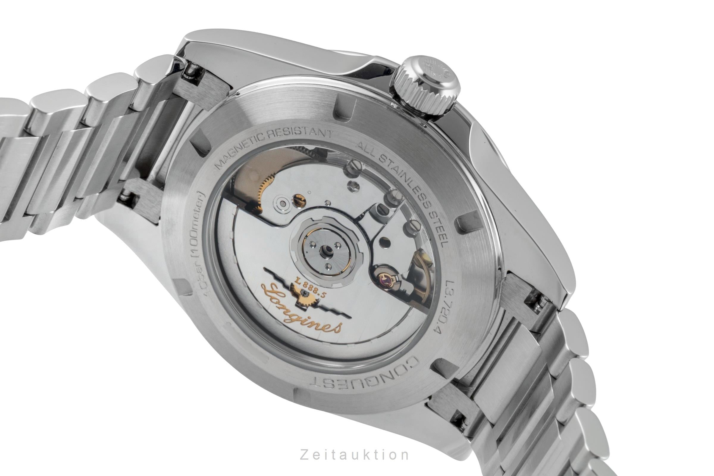 Longines Conquest acero automático reloj para caballeros L3.720.4.92.6  [2602007]