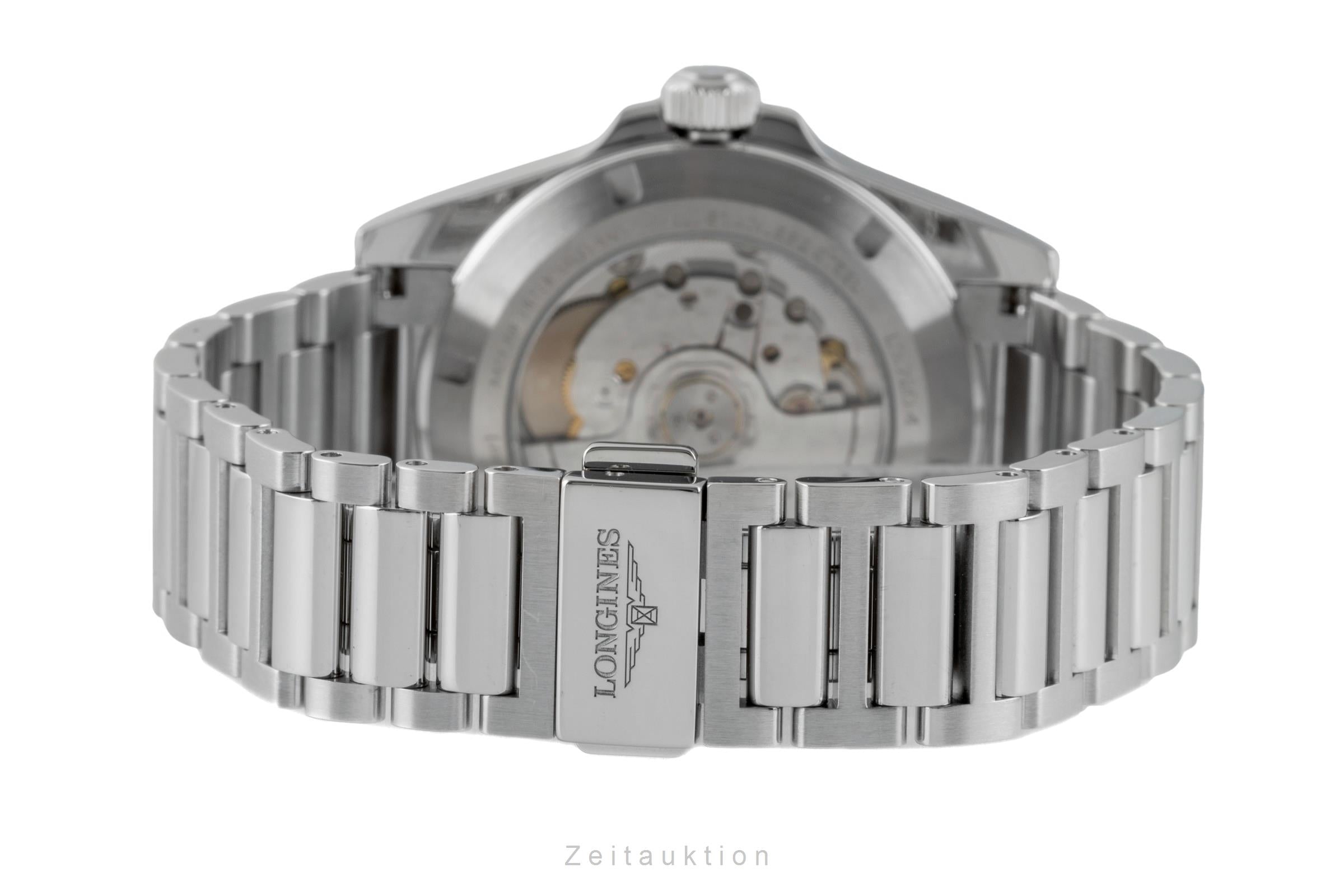 Longines Conquest acero automático reloj para caballeros L3.720.4.92.6  [2602007]