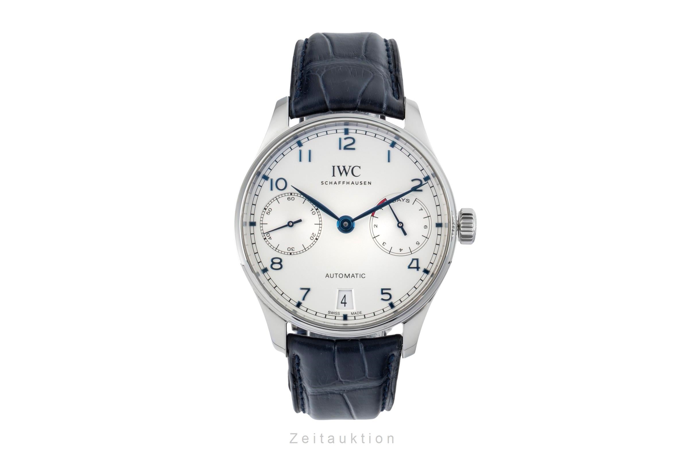 IWC Portugieser acero automático reloj para caballeros IW500705  [2602009]