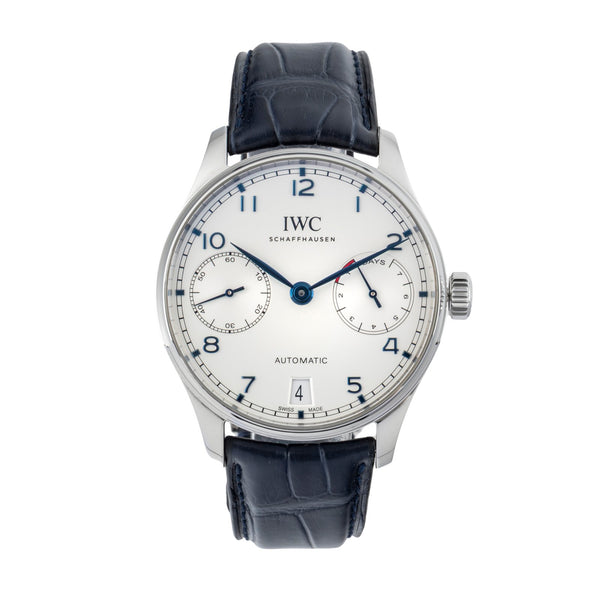 IWC Portugieser acero automático reloj para caballeros IW500705  [2602009]