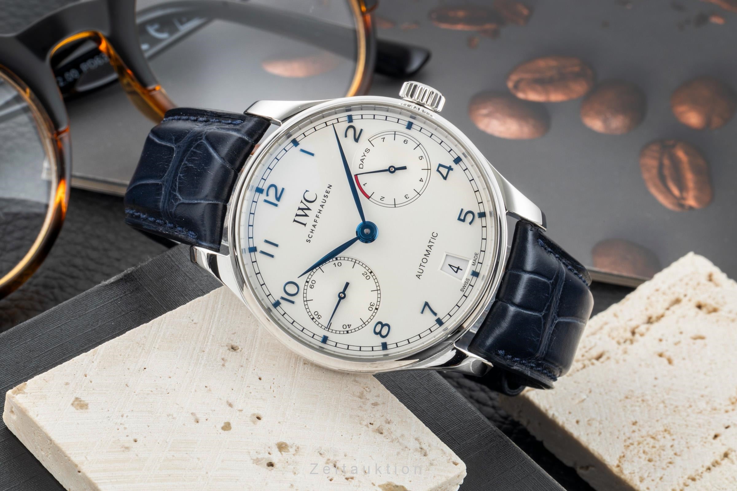 IWC Portugieser acero automático reloj para caballeros IW500705  [2602009]