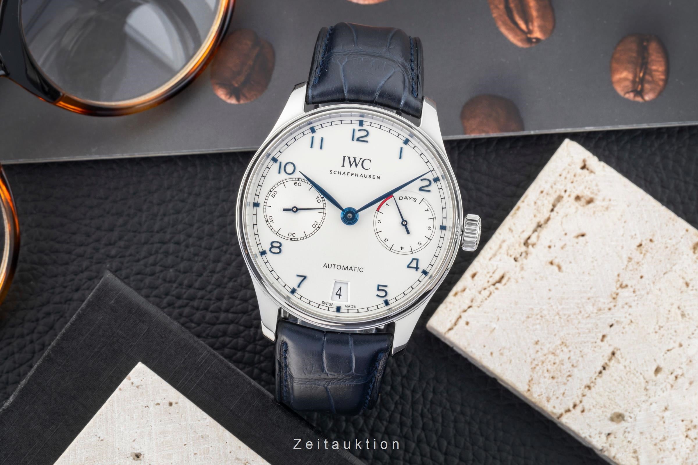 IWC Portugieser acero automático reloj para caballeros IW500705  [2602009]