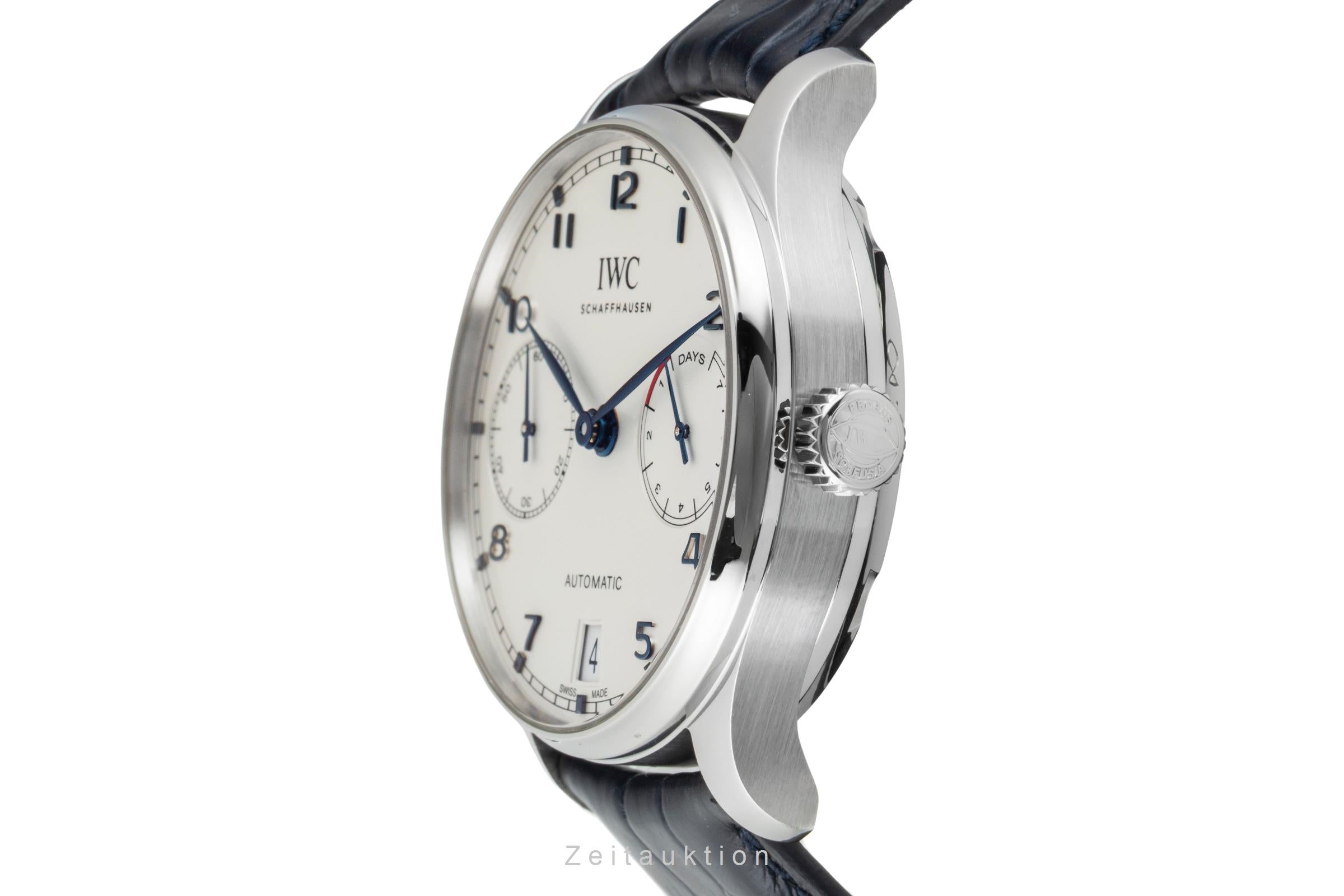 IWC Portugieser acero automático reloj para caballeros IW500705  [2602009]
