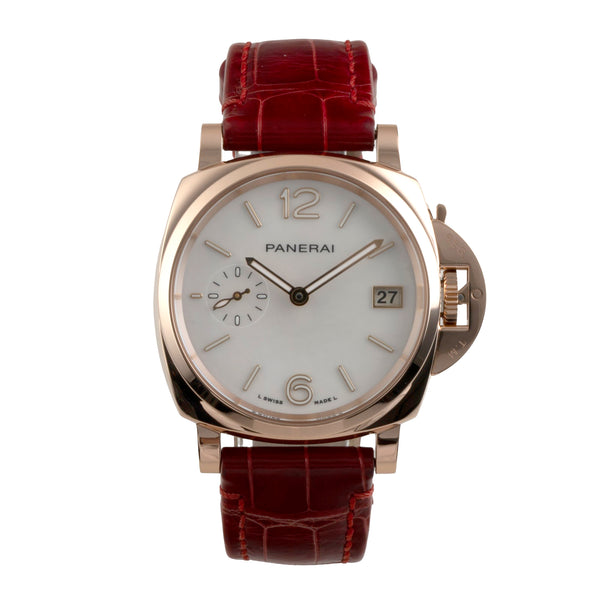 Panerai Luminor  18 ct gold automatic women's watch PAM01280  [2602012]