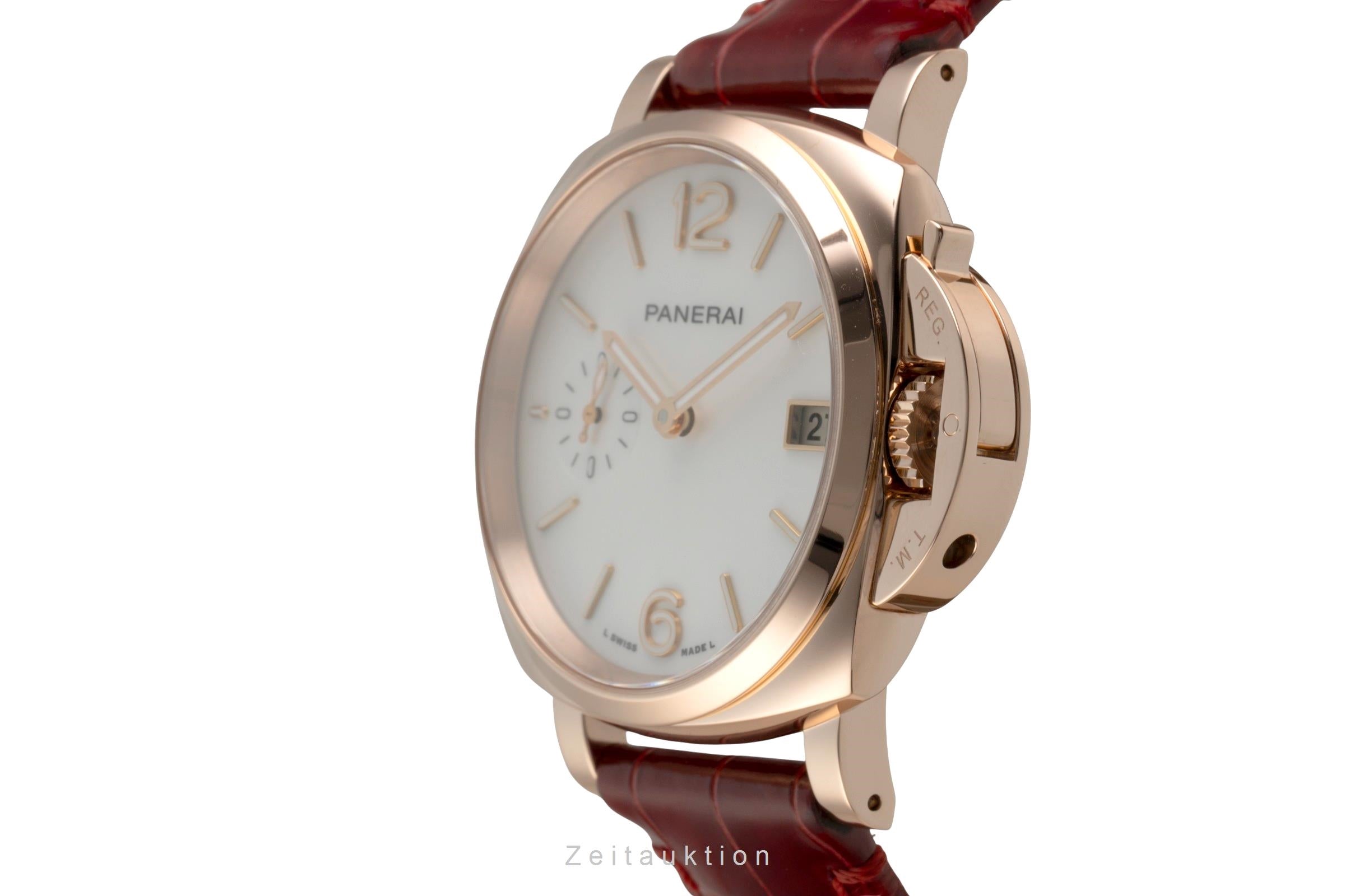 Panerai Luminor  18 ct gold automatic women's watch PAM01280  [2602012]