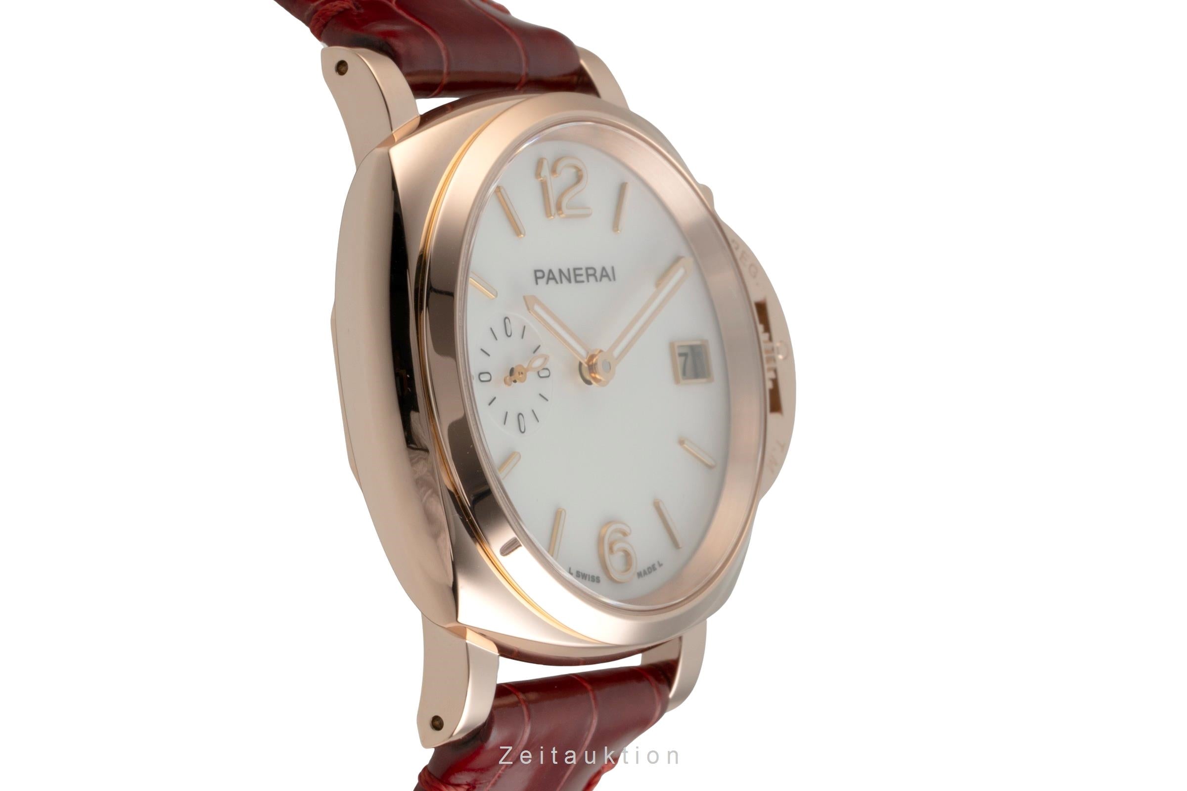 Panerai Luminor  18 ct gold automatic women's watch PAM01280  [2602012]