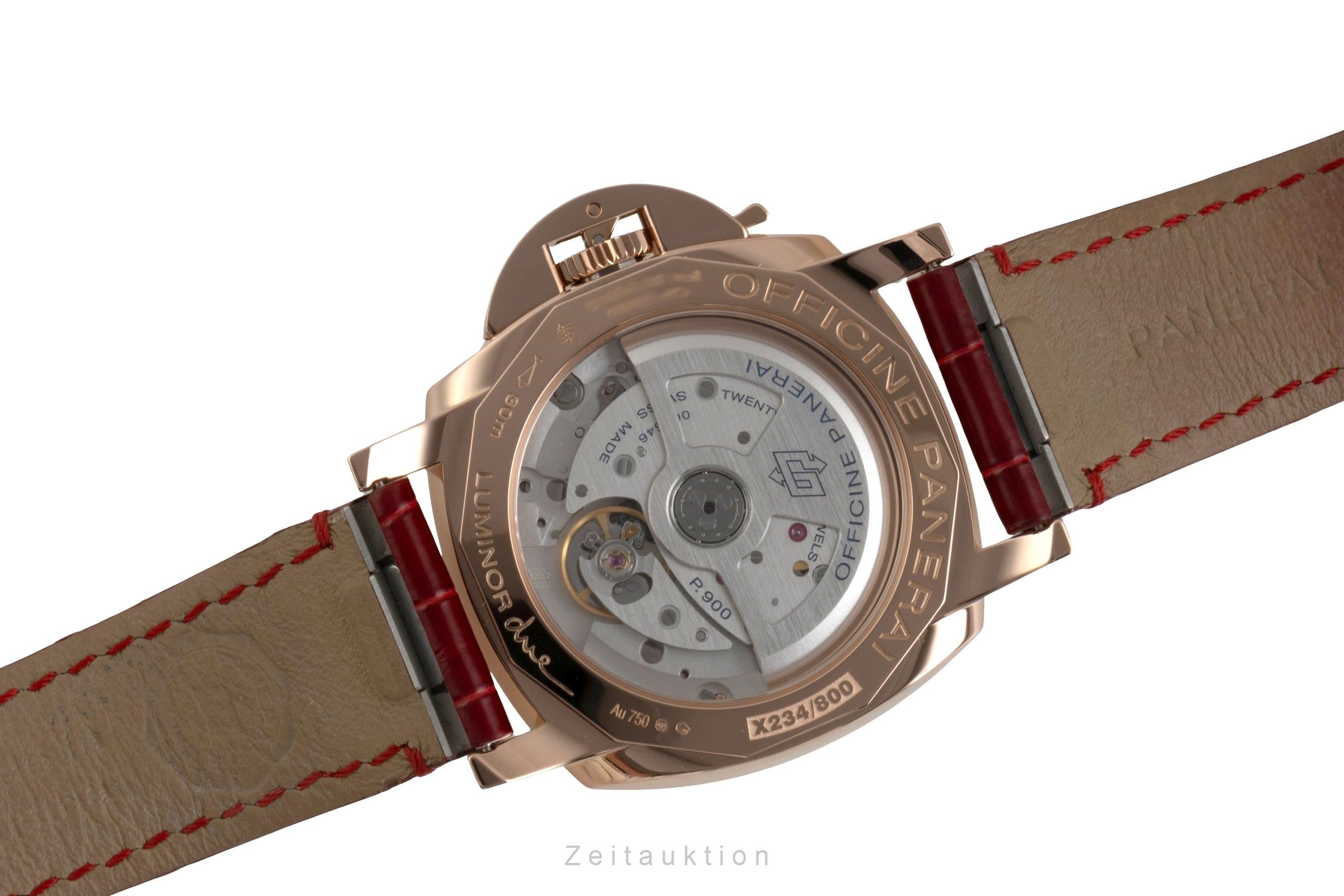 Panerai Luminor  18 ct gold automatic women's watch PAM01280  [2602012]