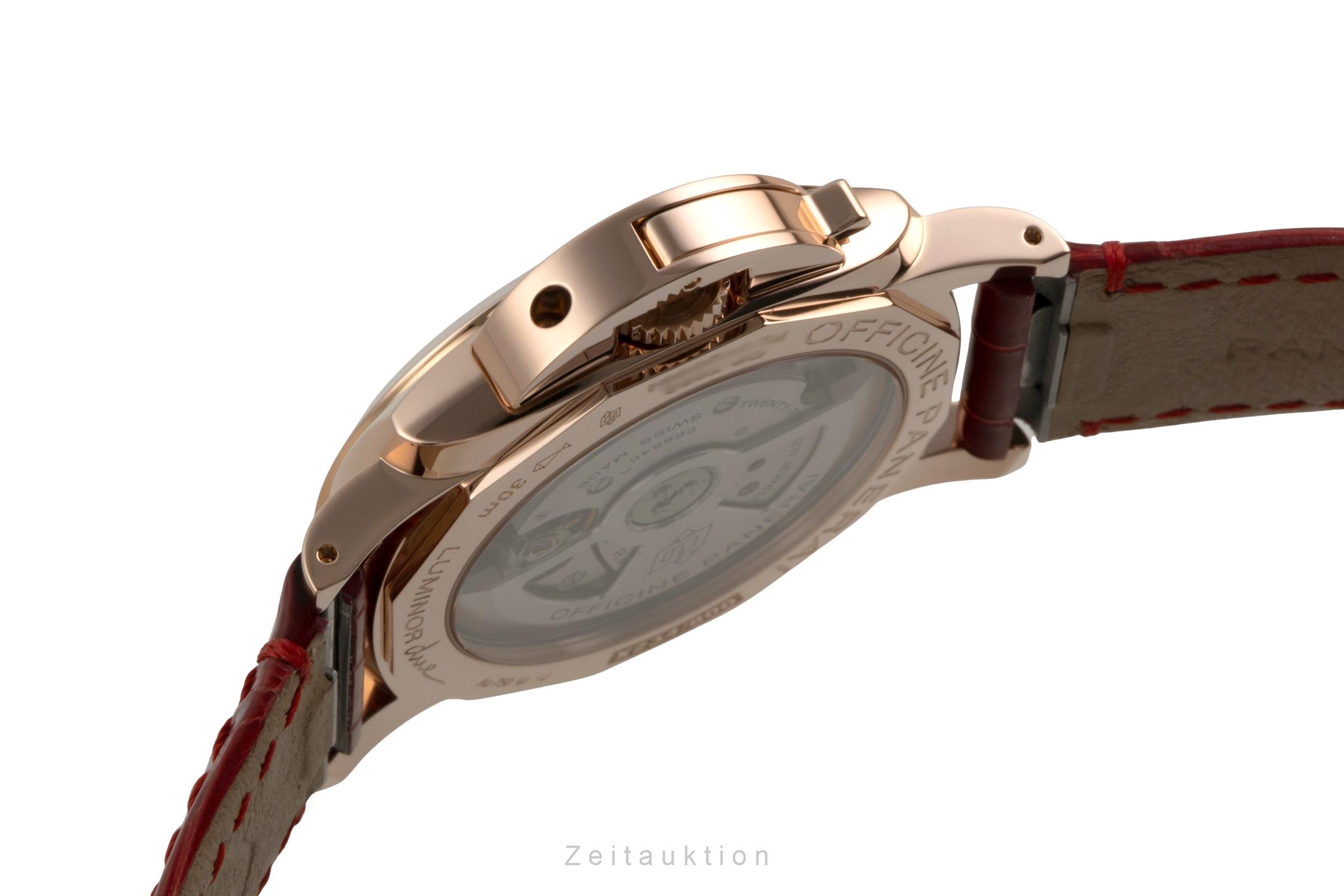 Panerai Luminor  18 ct gold automatic women's watch PAM01280  [2602012]