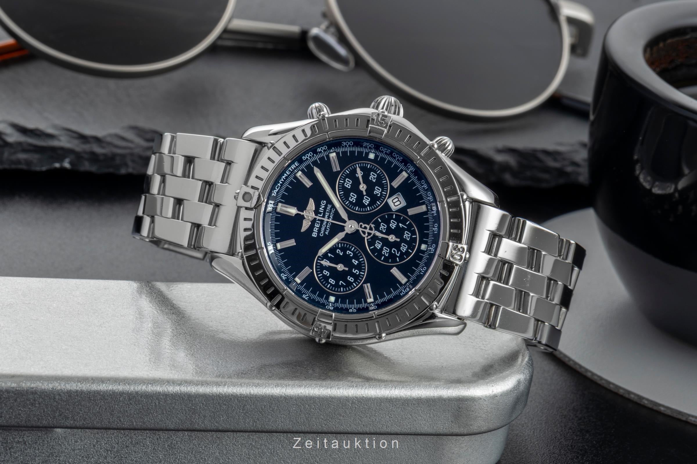 Breitling Shadow Flyback Chronograph Automatik Stahl Herrenuhr Ref. A35312 [2602016]