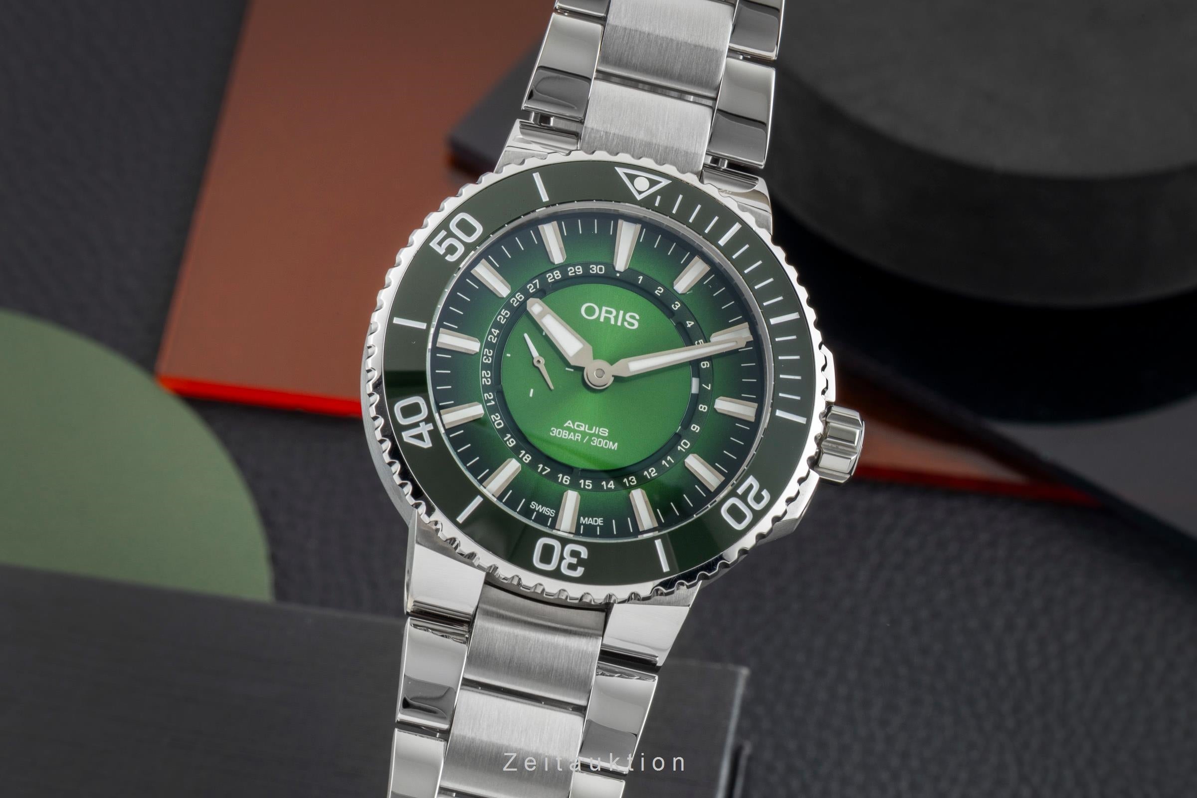 Oris Aquis Hangang Limited Edition Ref. 01 743 7734 4187-SET B&P 2020 [2602017]