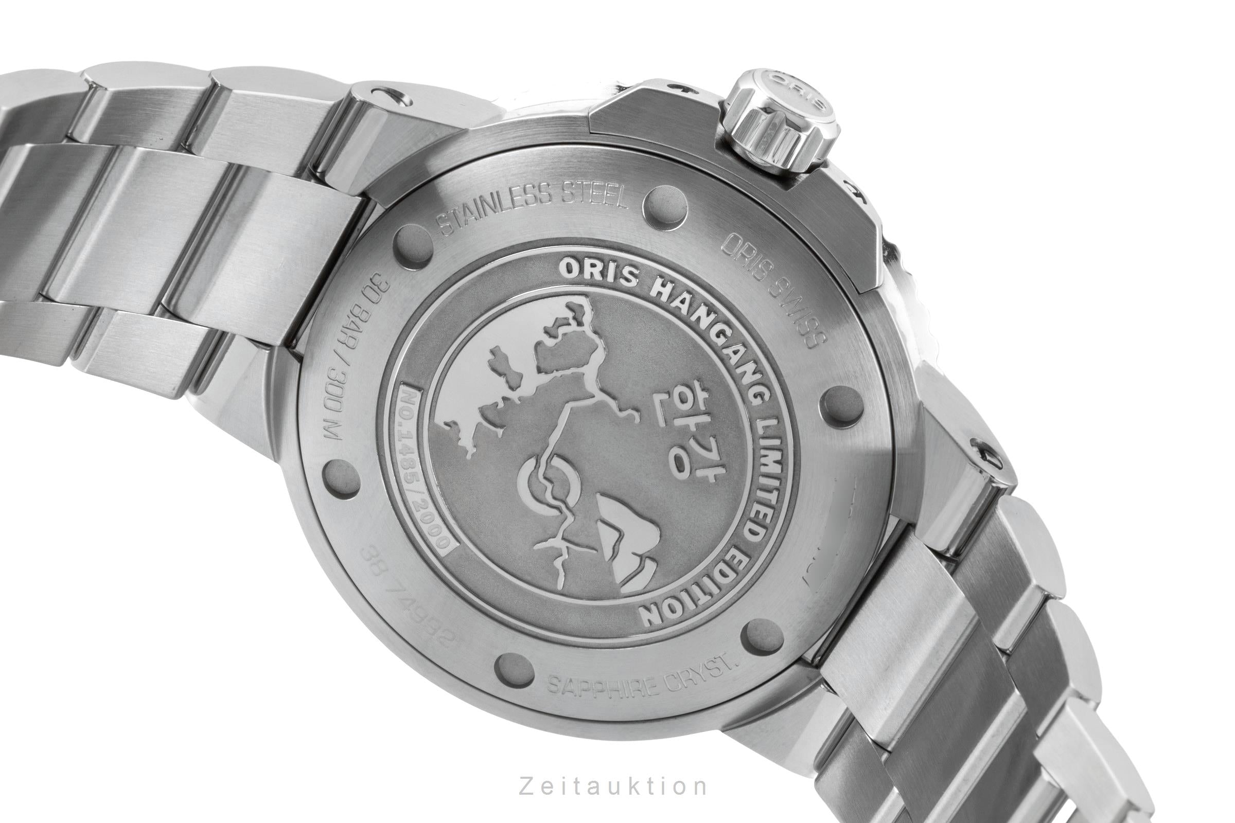 Oris Aquis Hangang Limited Edition Ref. 01 743 7734 4187-SET B&P 2020 [2602017]