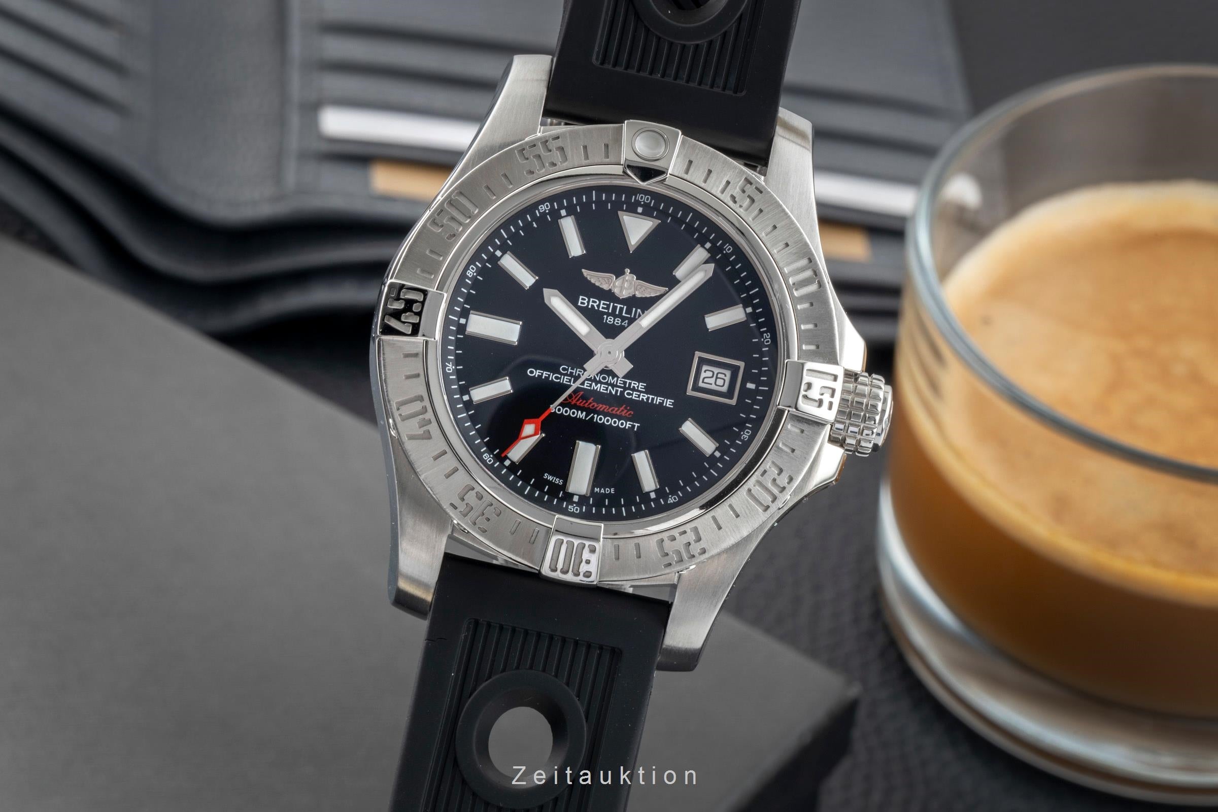 Breitling Avenger II Seawolf steel automatic men's watch A1733110/BC30  [2602018]