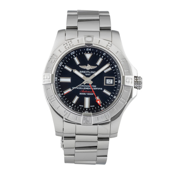 Breitling Avenger II GMT acero automático reloj para caballeros A3239011/BC35  [2602020]