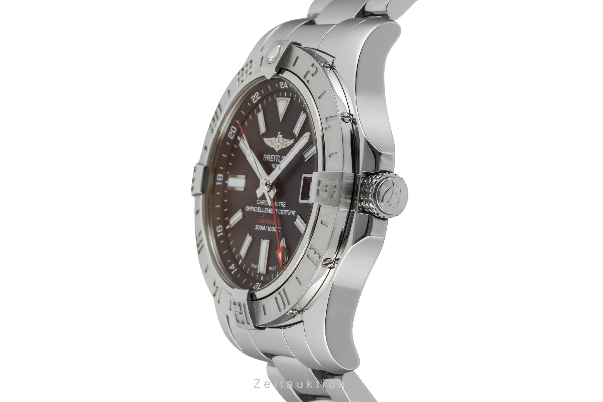 Breitling Avenger II GMT acero automático reloj para caballeros A3239011/BC35  [2602020]