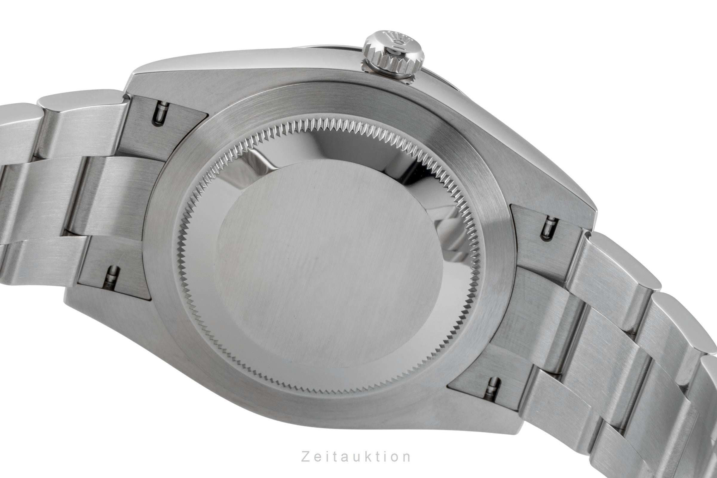 Rolex Oyster Perpetual Black Dial Stahl Automatik Herren Ref. 124300 B&P 2021 [2602021]