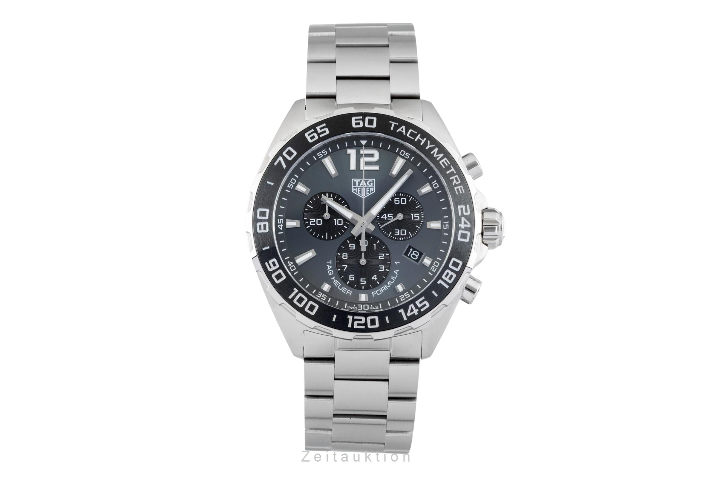 Tag Heuer Formula 1 Chronograph Stahl Quarz Herrenuhr Ref. CAZ1011.BA0842 B&P [2602022]
