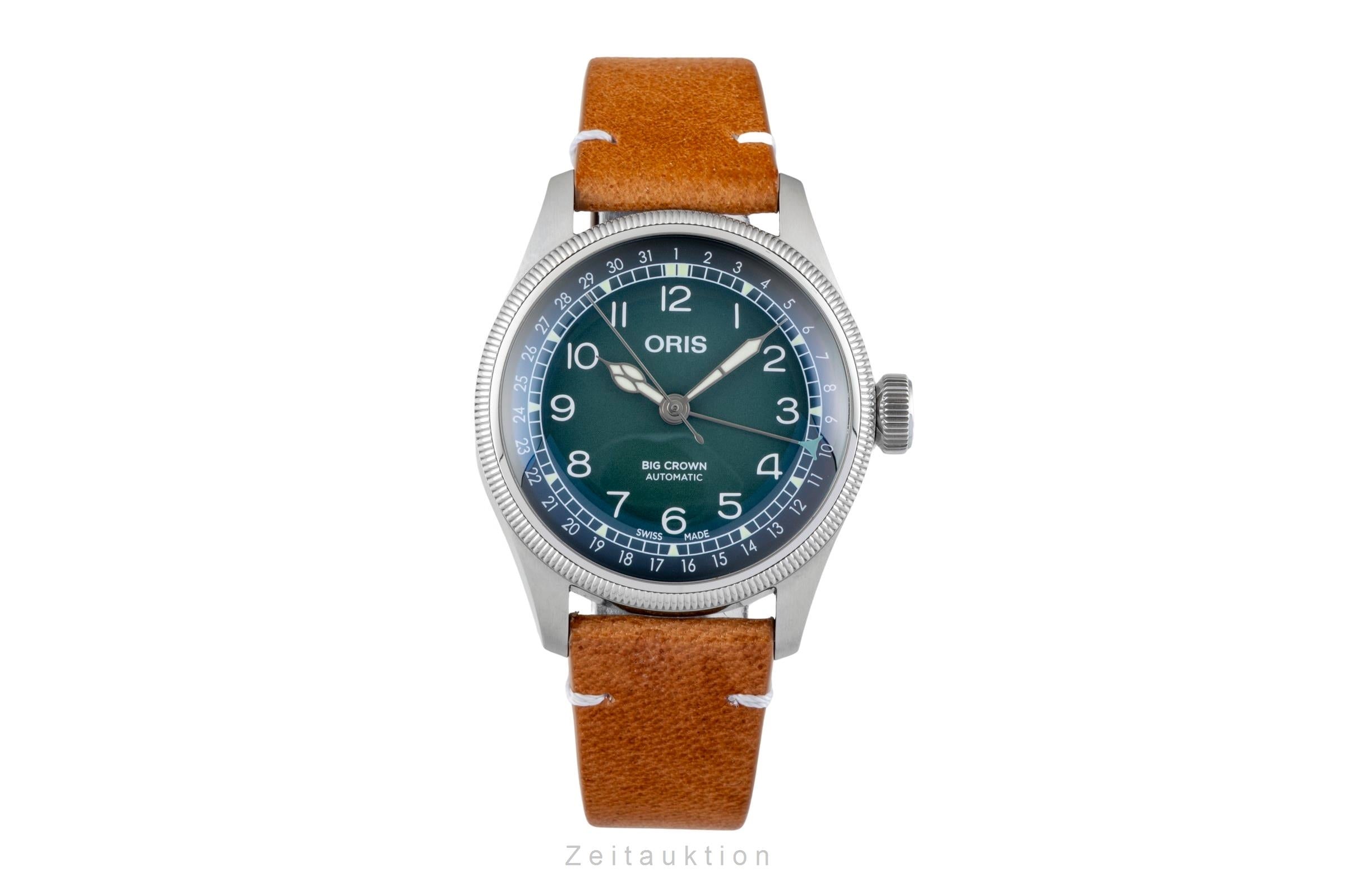 Oris Big Crown acero automático reloj para caballeros 01 754 7779 4067-Set LP: 2250EUR  [2602023]