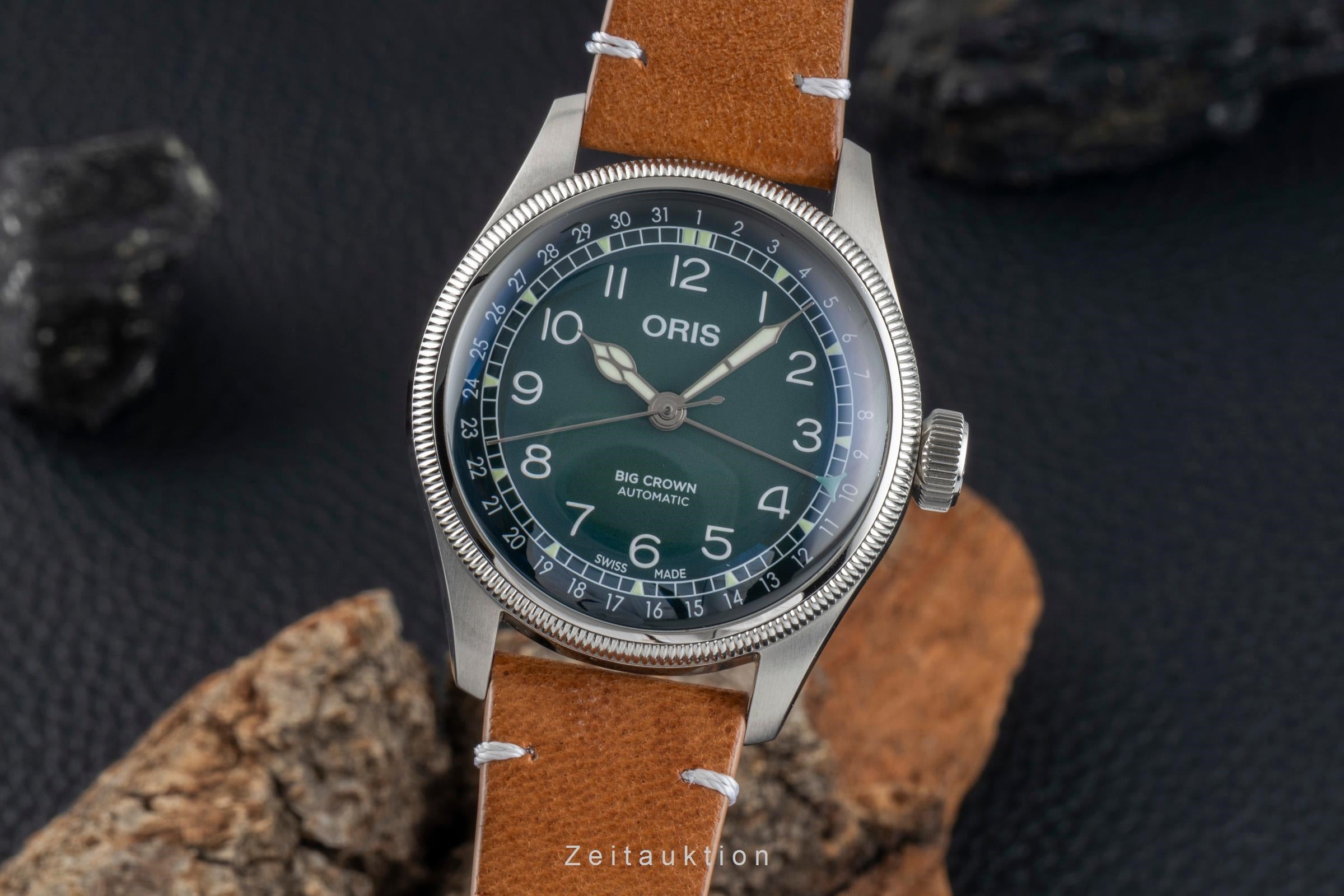 Oris Big Crown acero automático reloj para caballeros 01 754 7779 4067-Set LP: 2250EUR  [2602023]