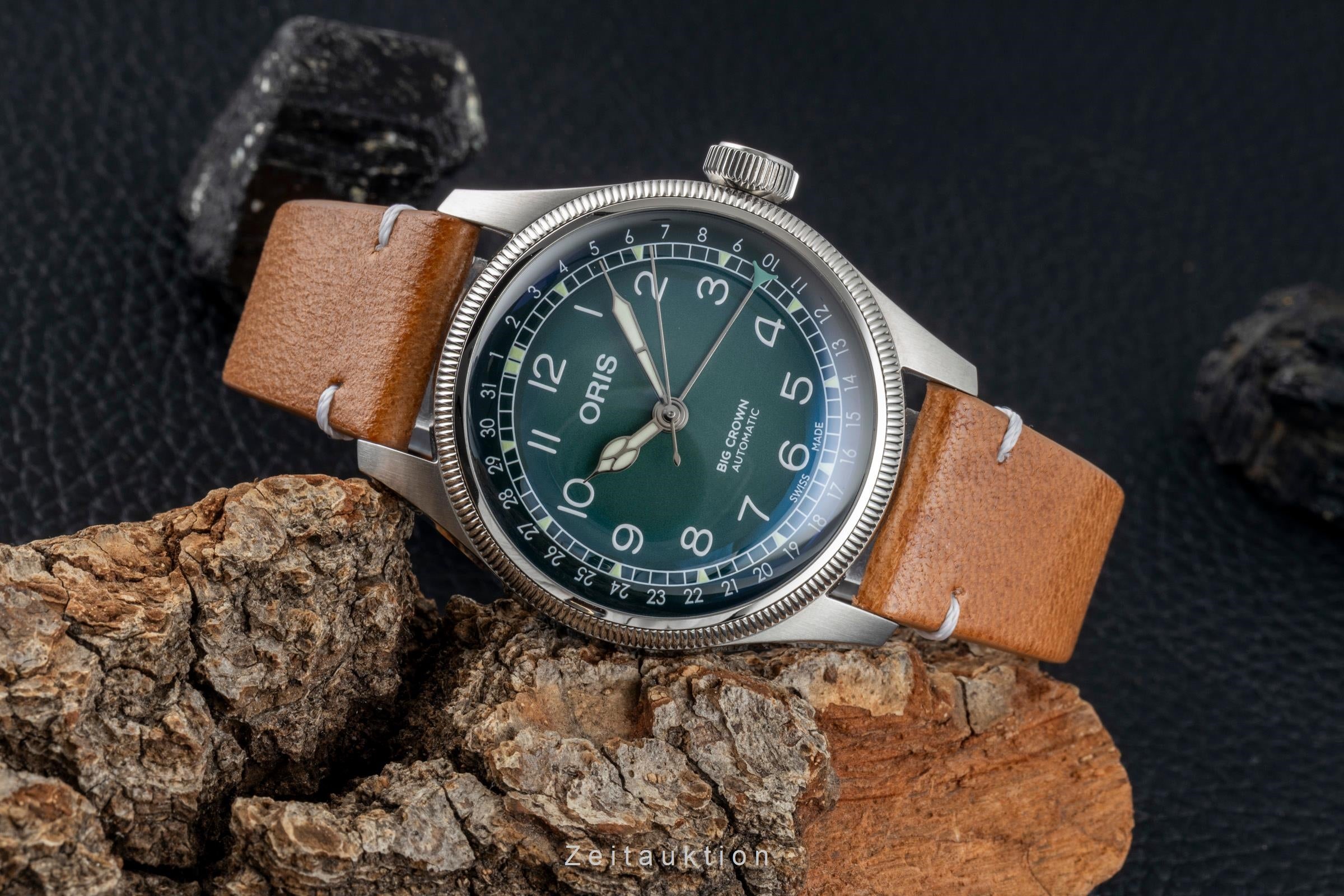 Oris Big Crown acero automático reloj para caballeros 01 754 7779 4067-Set LP: 2250EUR  [2602023]