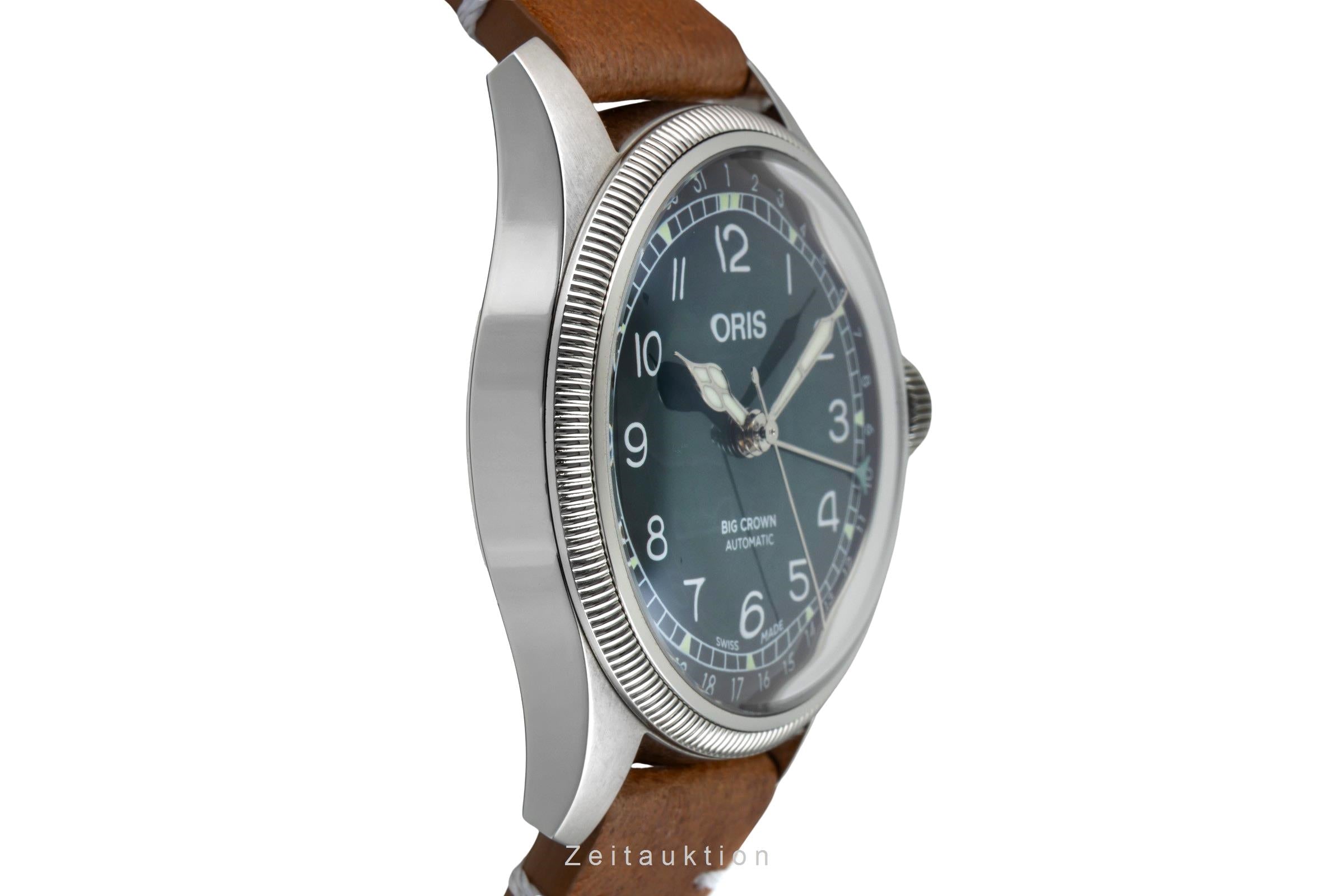 Oris Big Crown acero automático reloj para caballeros 01 754 7779 4067-Set LP: 2250EUR  [2602023]