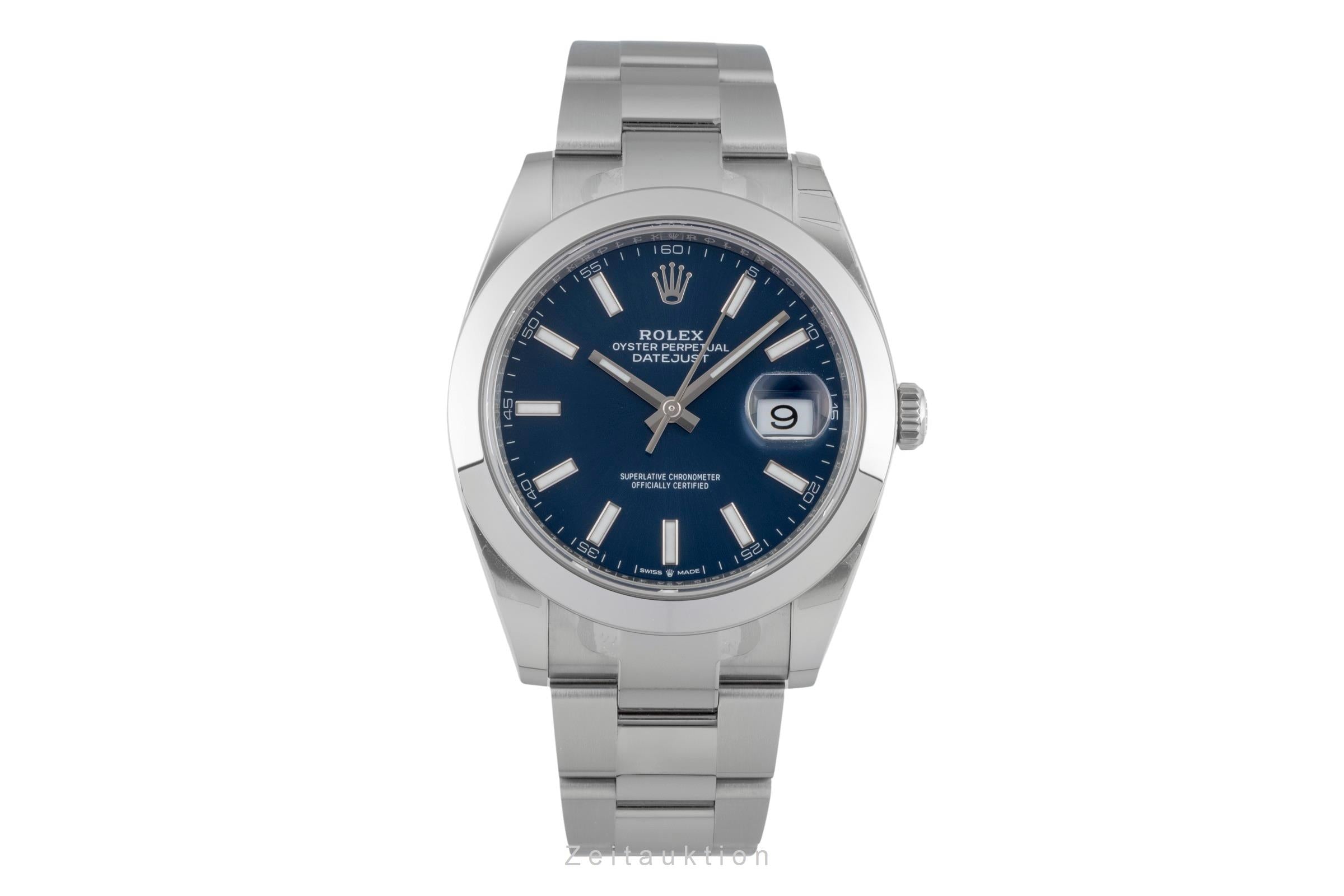 Rolex Datejust acero automático reloj para caballeros 126300  [2602024]