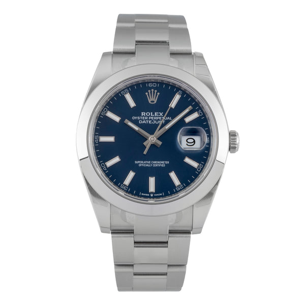 Rolex Datejust acero automático reloj para caballeros 126300  [2602024]