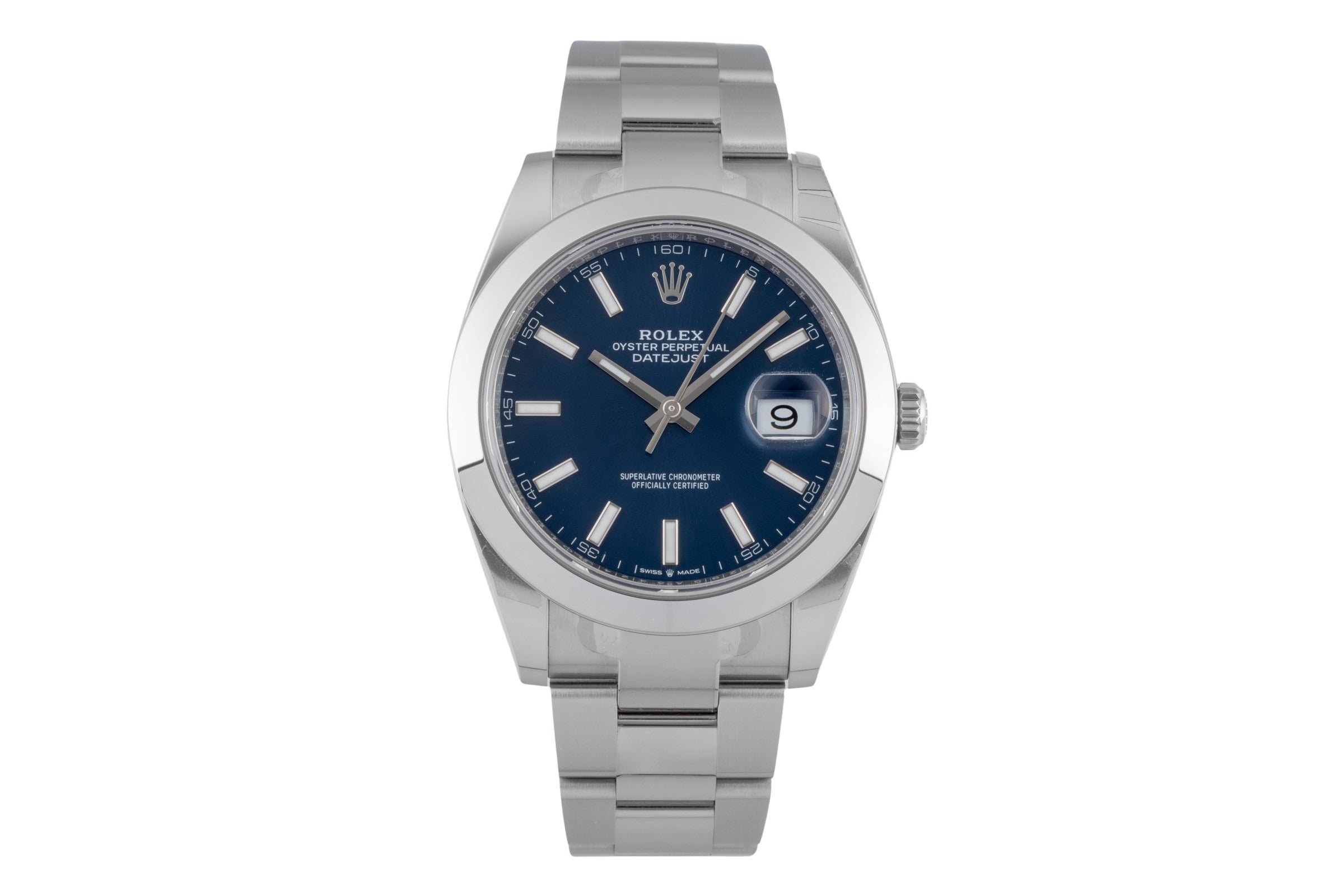 Rolex Datejust acero automático reloj para caballeros 126300  [2602024]