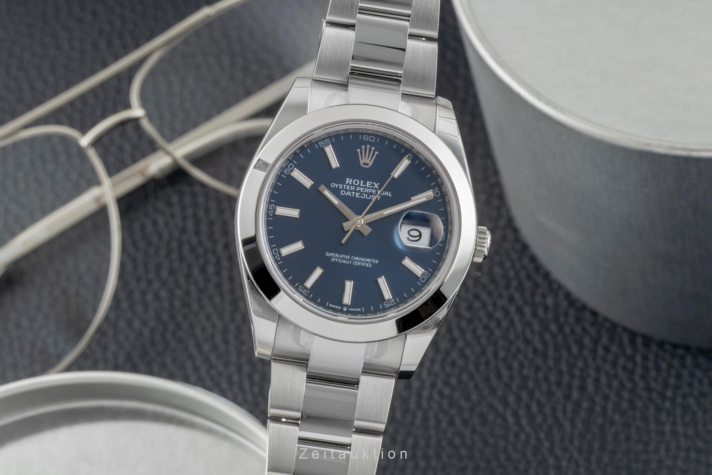 Rolex Datejust acero automático reloj para caballeros 126300  [2602024]