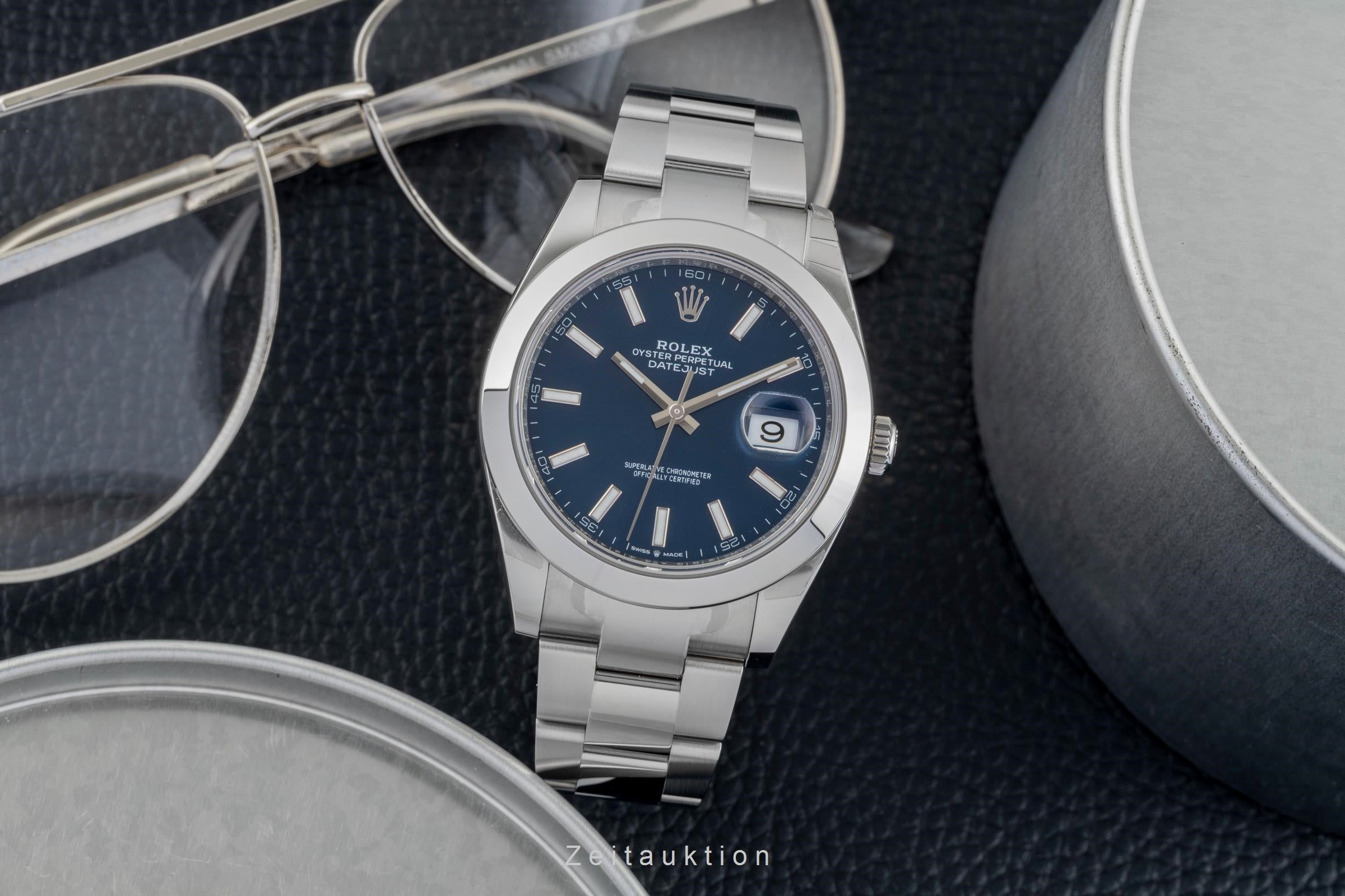 Rolex Datejust acero automático reloj para caballeros 126300  [2602024]