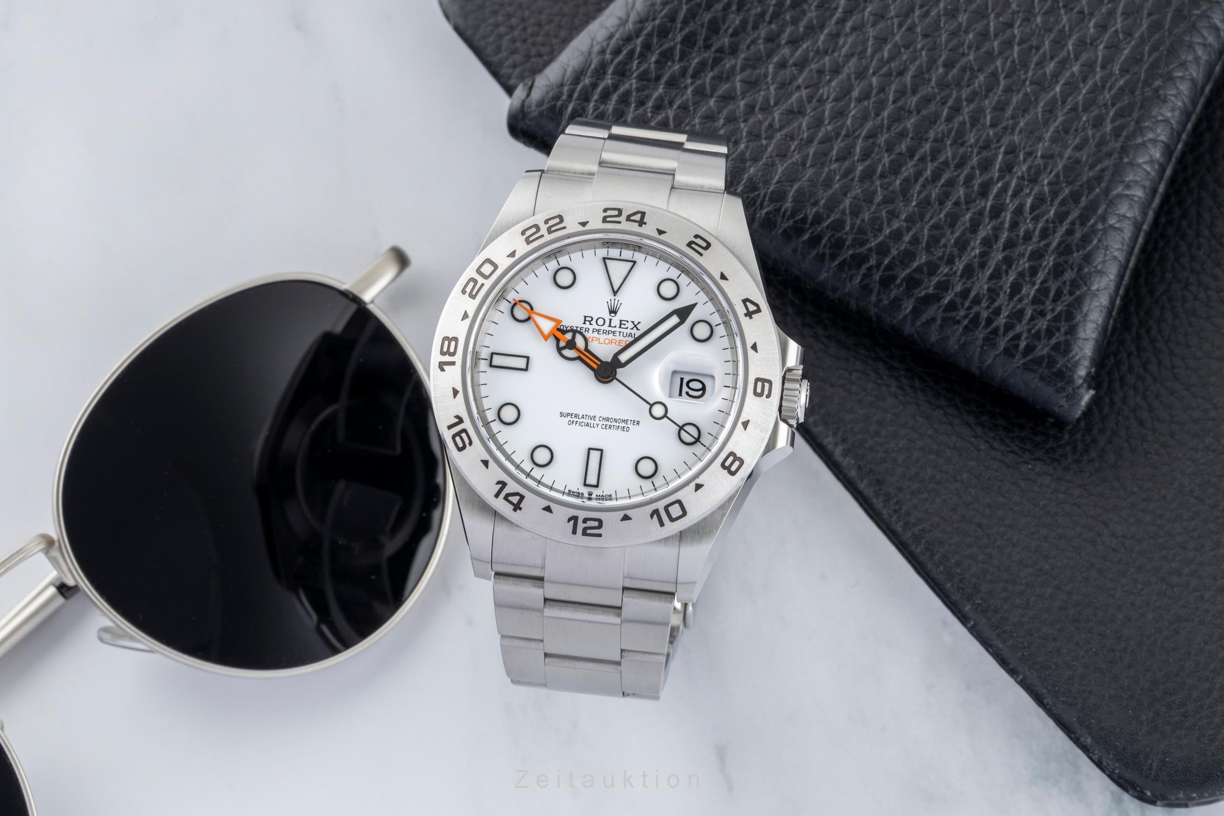 Rolex Explorer II acero automático reloj para caballeros 226570  [2602027]