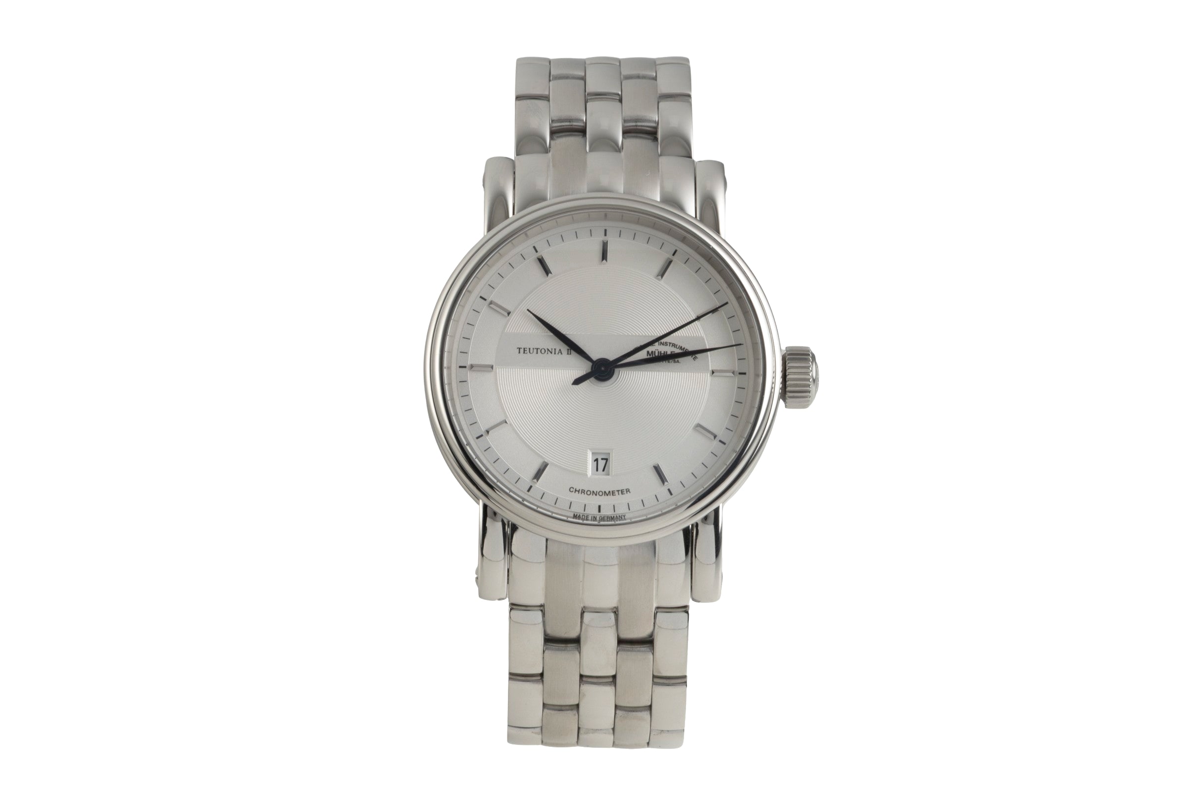 Mühle Teutonia II steel automatic men's watch M1-30-45-200-MB  [2602028]