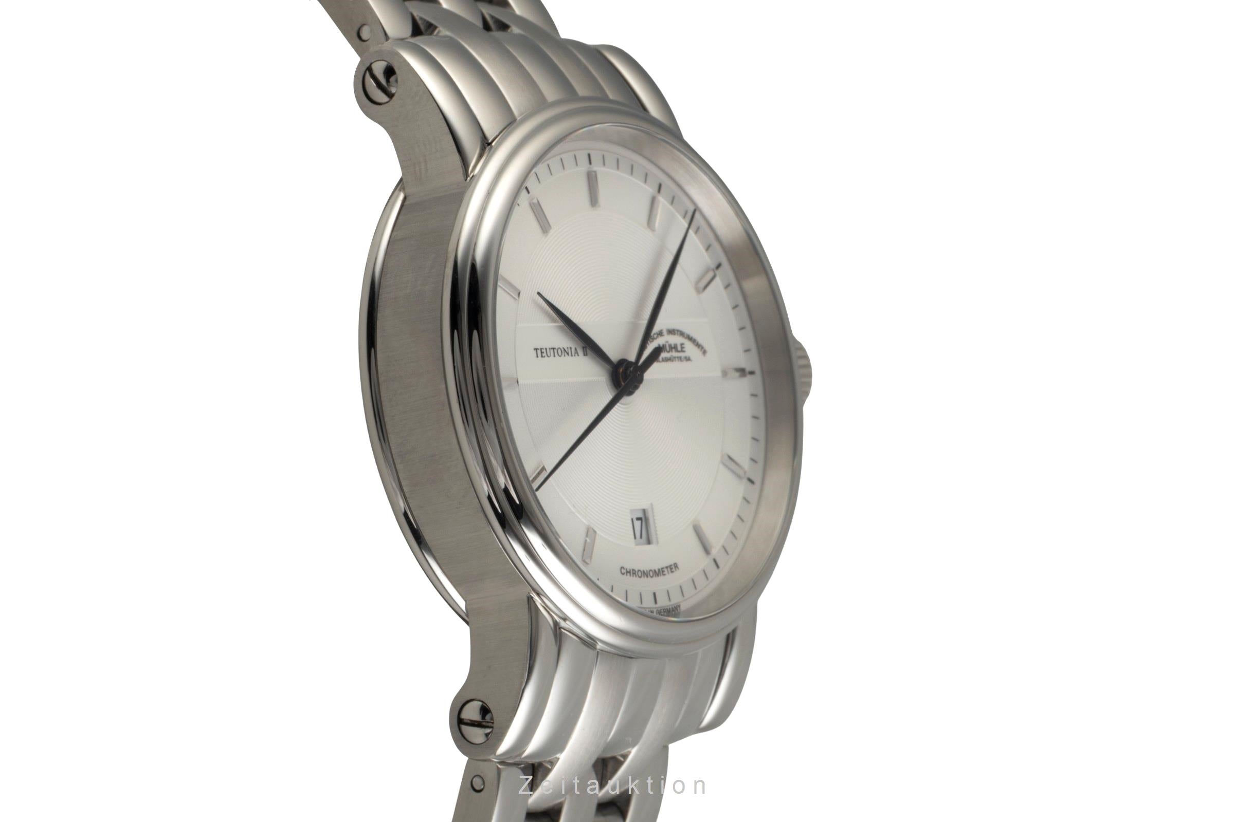 Mühle Teutonia II acciaio automatismo orologio da uomo M1-30-45-200-MB  [2602028]