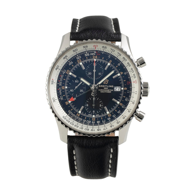 Breitling Navitimer World GMT Chronograph Edelstahl Automatik Ref. A24322 [2602033]