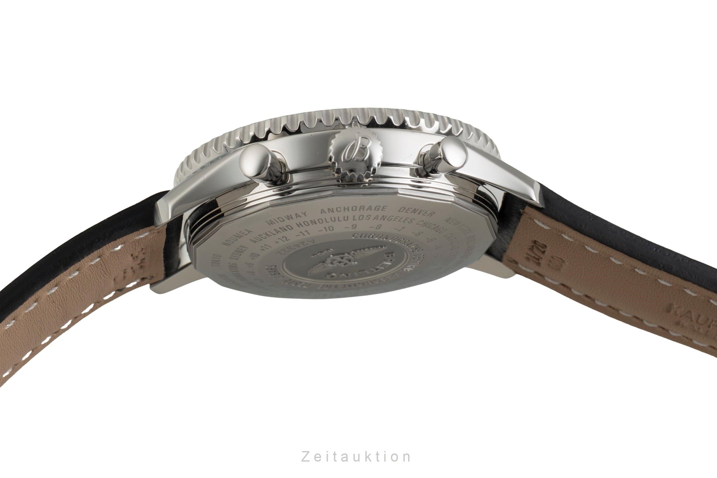 Breitling Navitimer World GMT Chronograph Edelstahl Automatik Ref. A24322 [2602033]