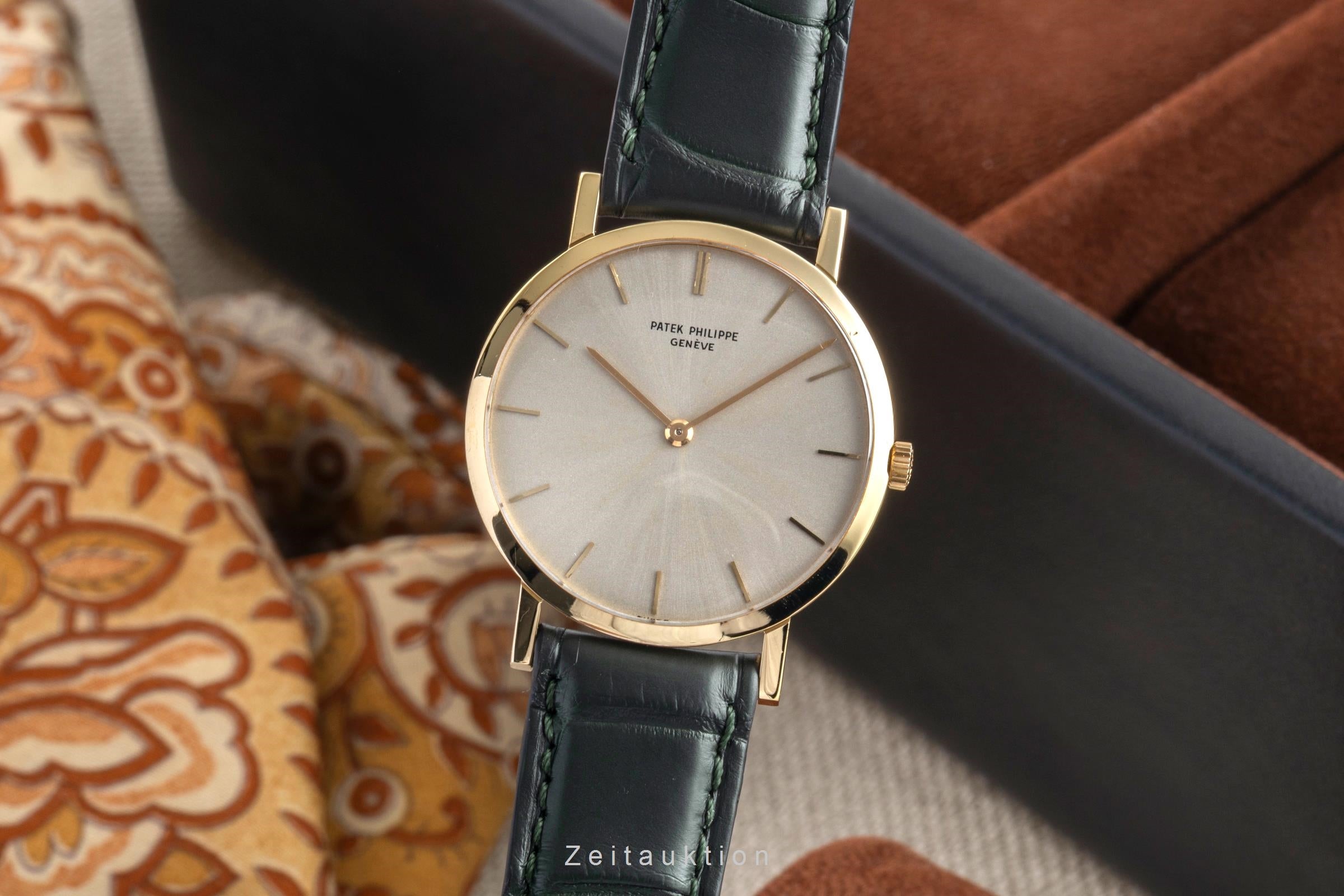Patek Philippe Calatrava or 18 ct à remontage manuel montre pour hommes 3512 Vintage  [2602034]