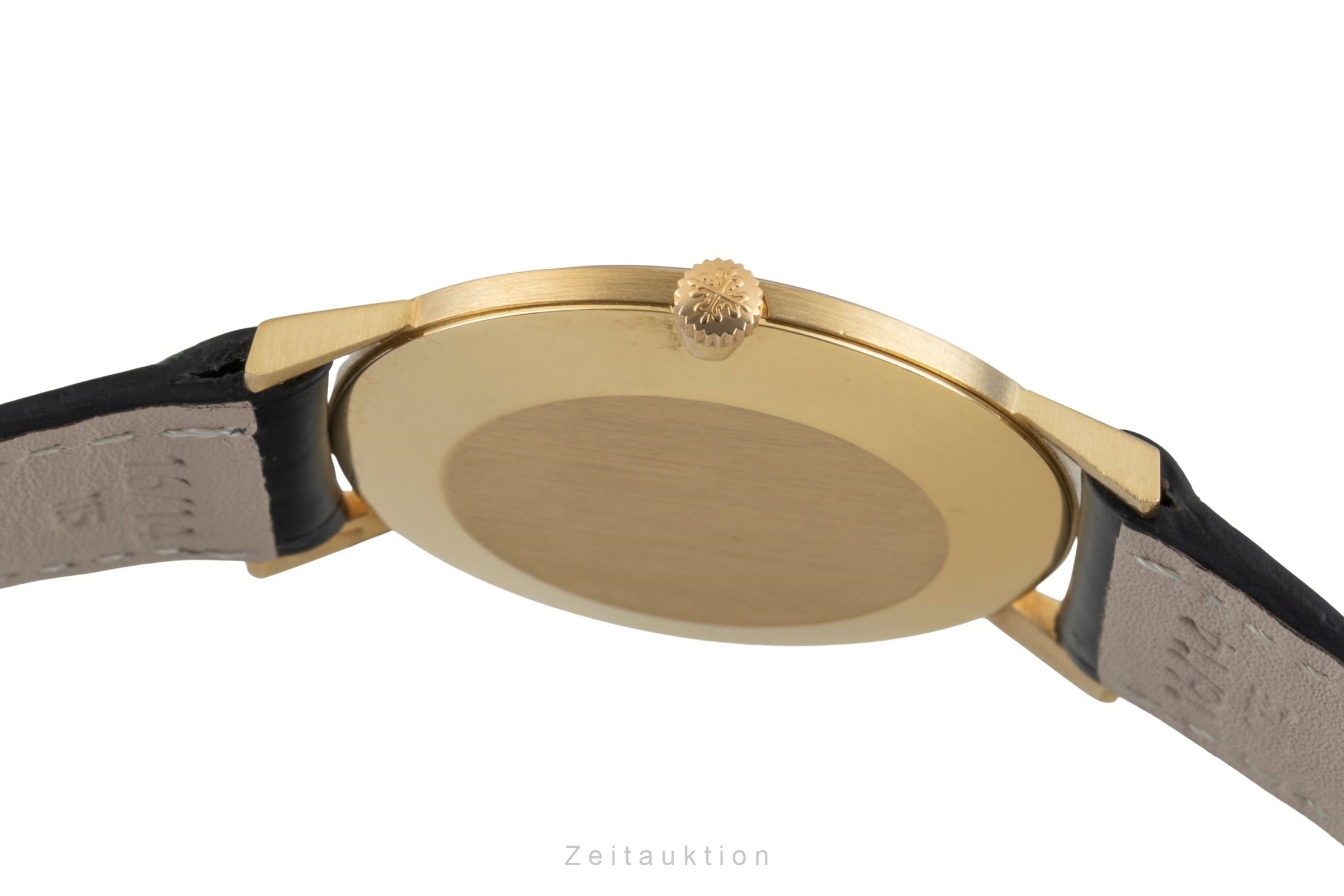 Patek Philippe Calatrava or 18 ct à remontage manuel montre pour hommes 3512 Vintage  [2602034]