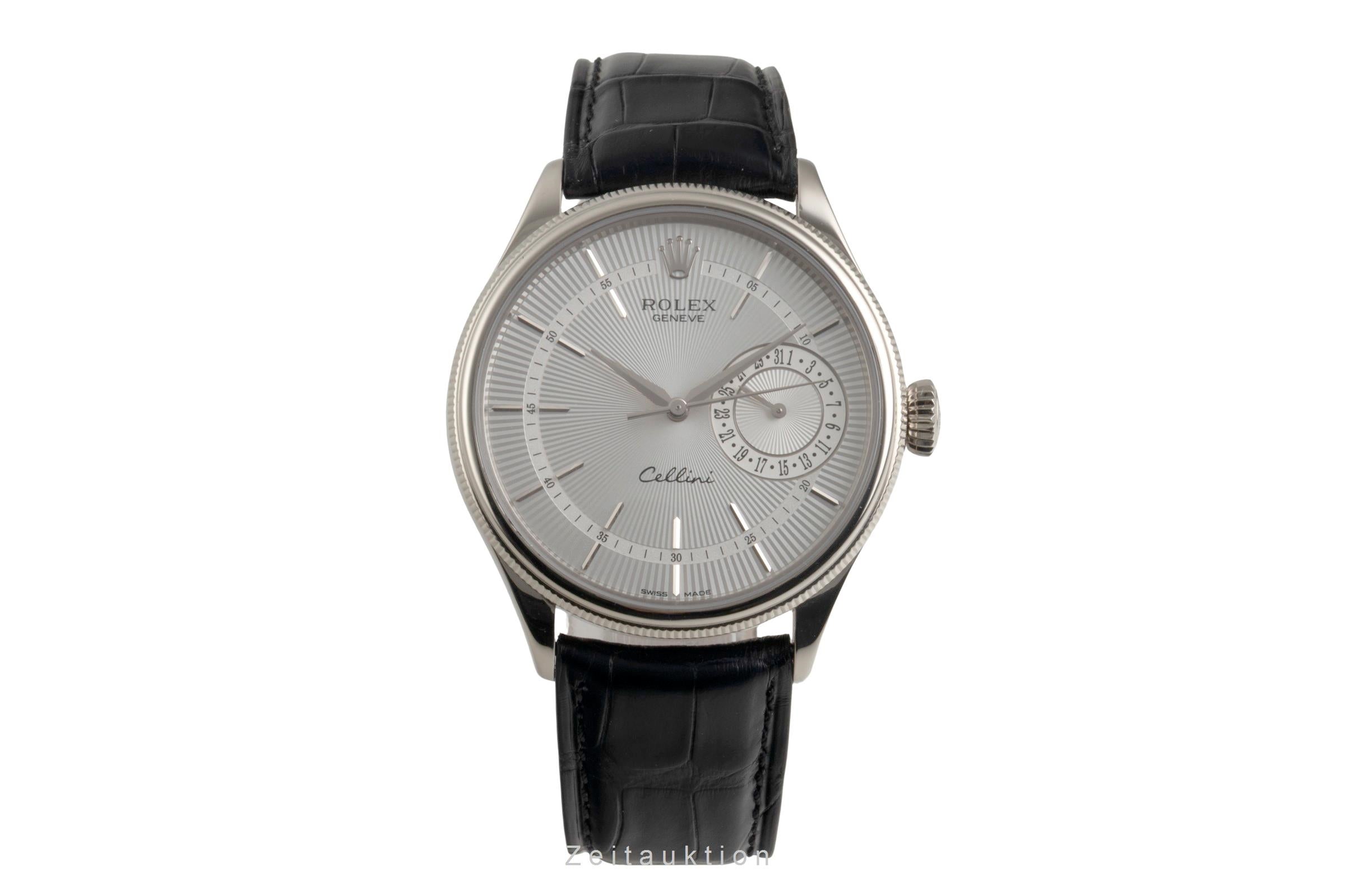 Rolex Cellini oro blanco de 18 quilates automático reloj para caballeros 50519  [2602037]