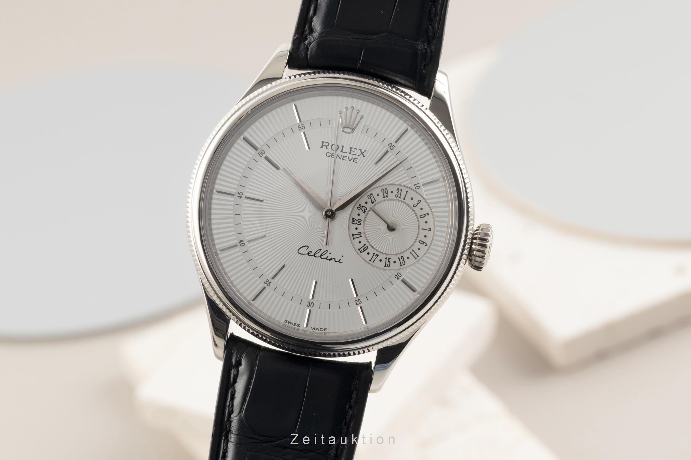 Rolex Cellini 18 ct white gold automatic men's watch 50519  [2602037]