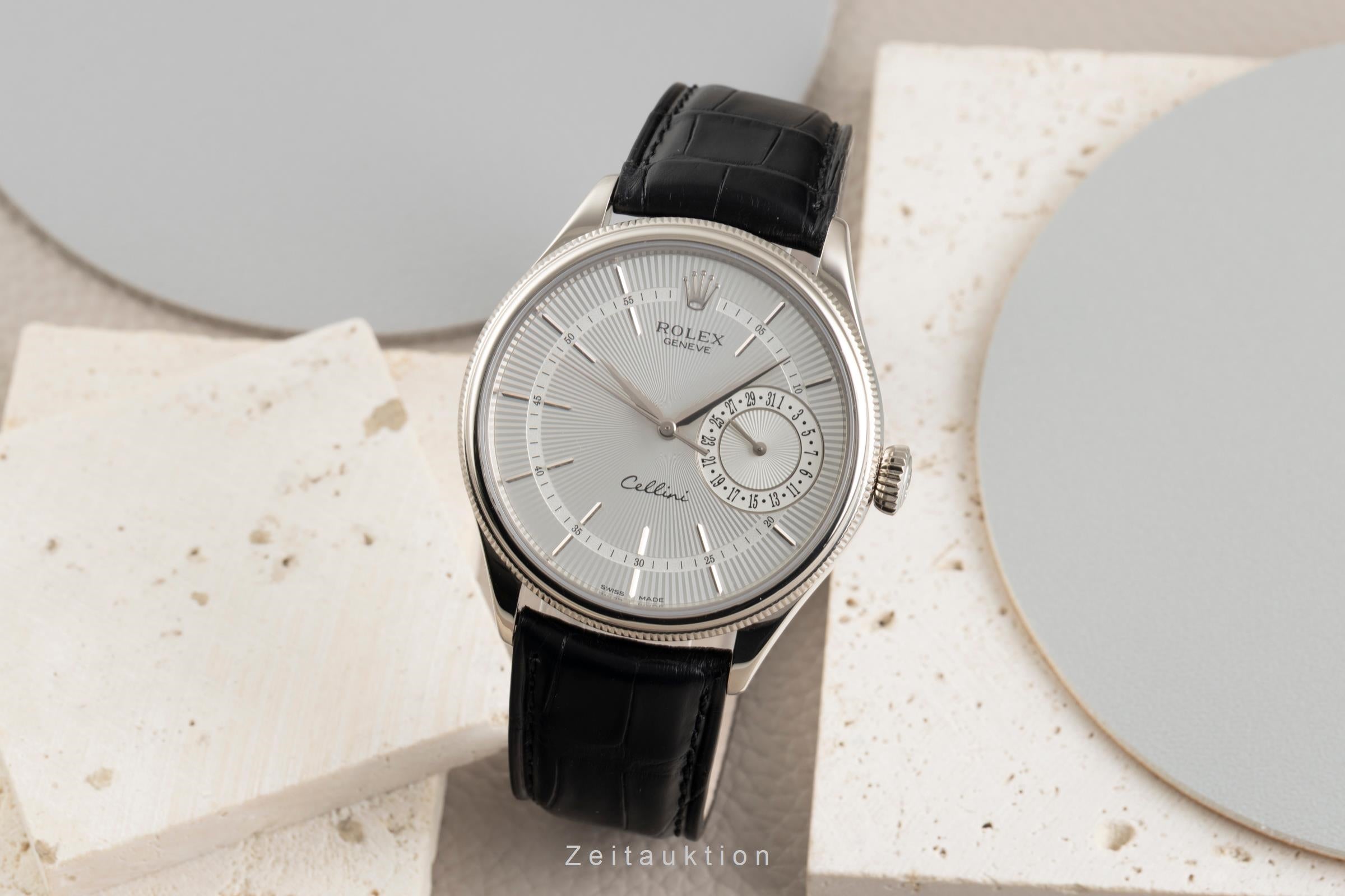 Rolex Cellini oro blanco de 18 quilates automático reloj para caballeros 50519  [2602037]